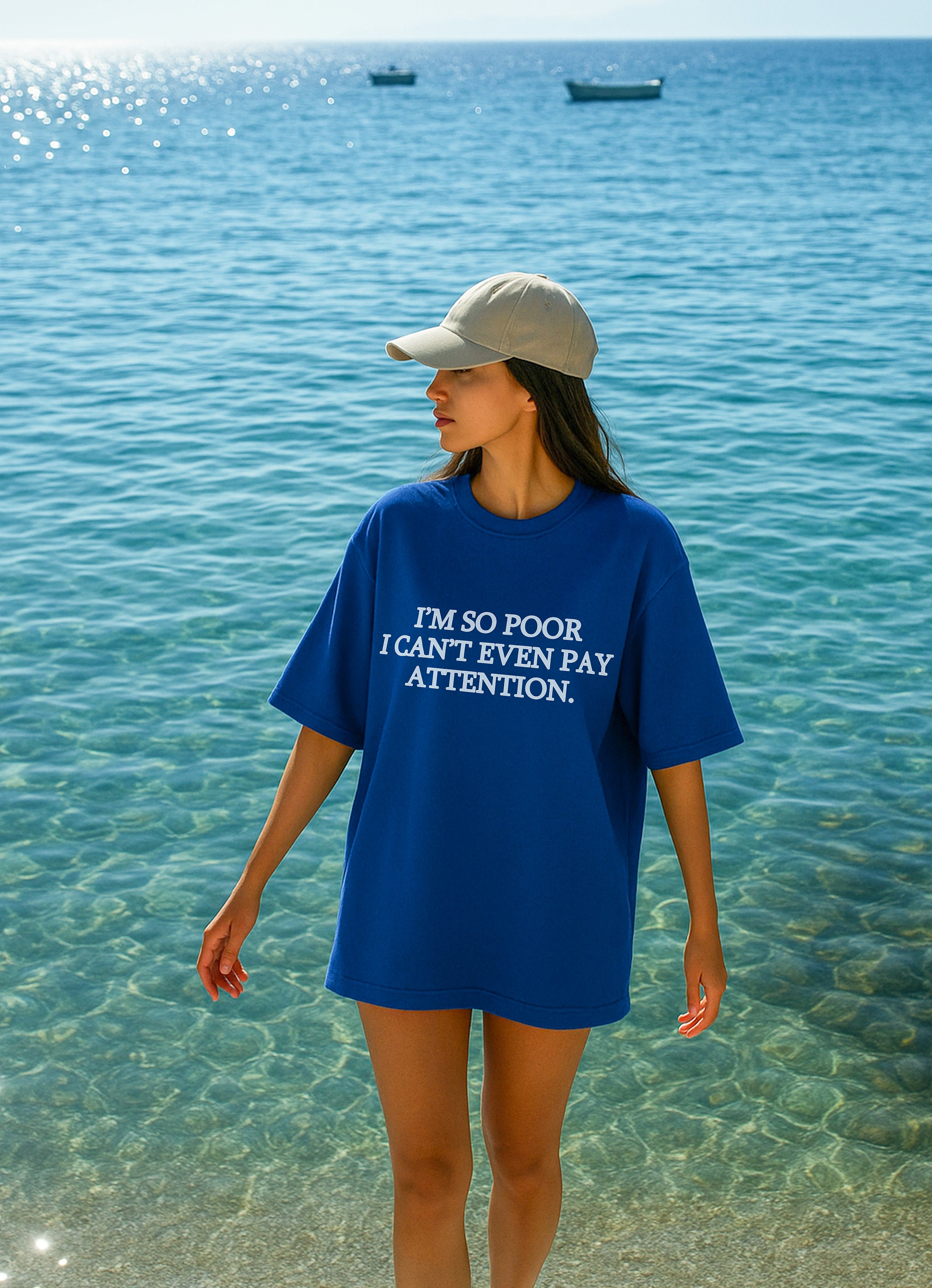 I'm So Poor B Oversized T-shirt