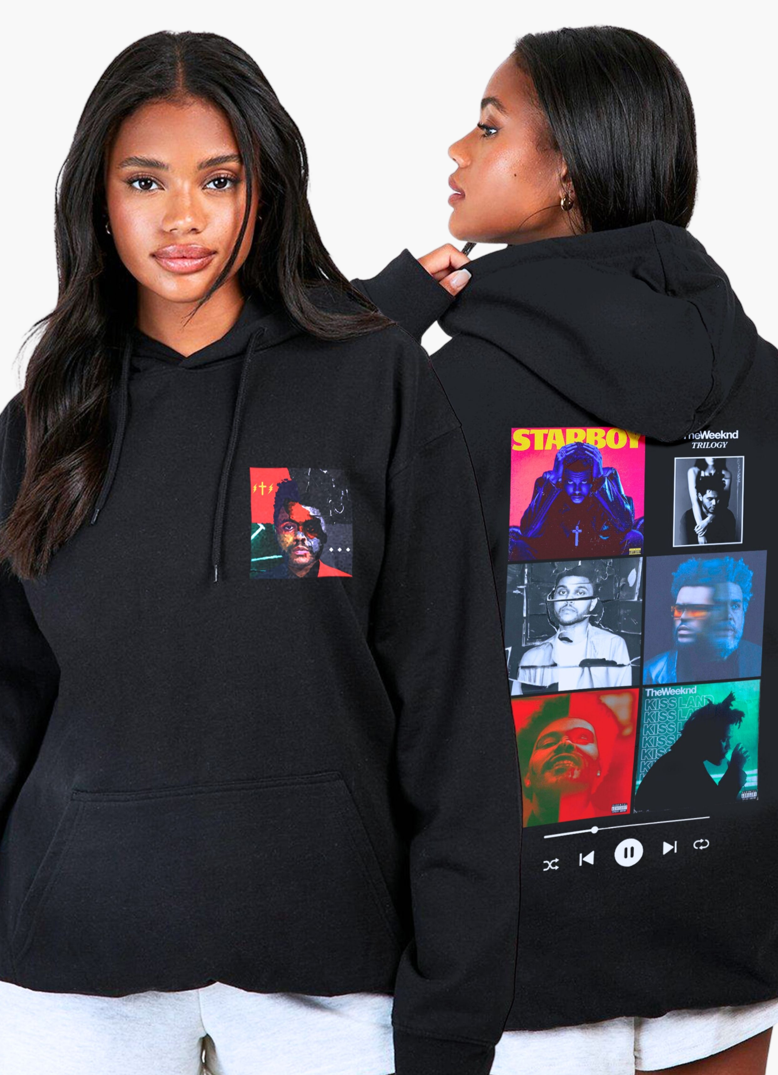 The Weeknd Playlist Hoodie