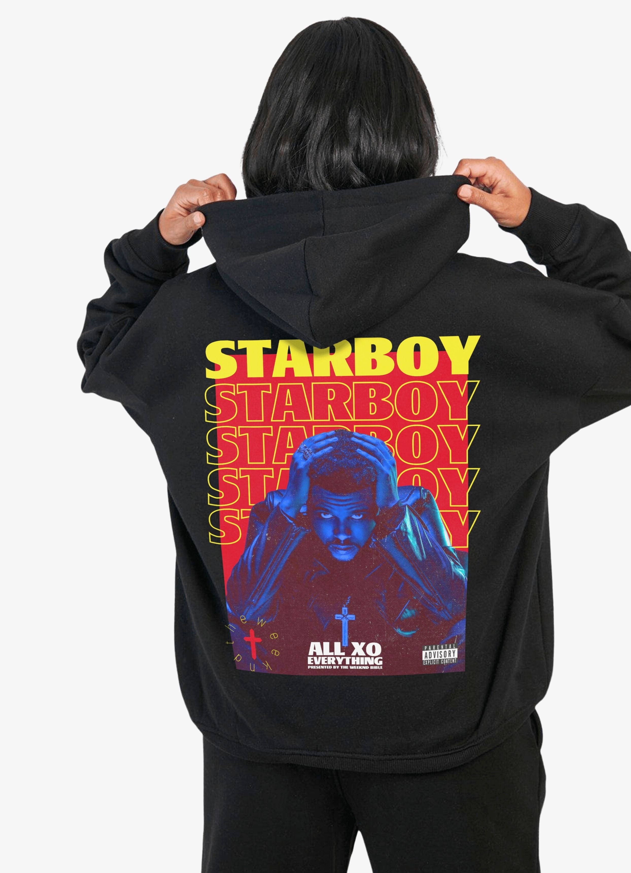 Weeknd Starboy Back Hoodie