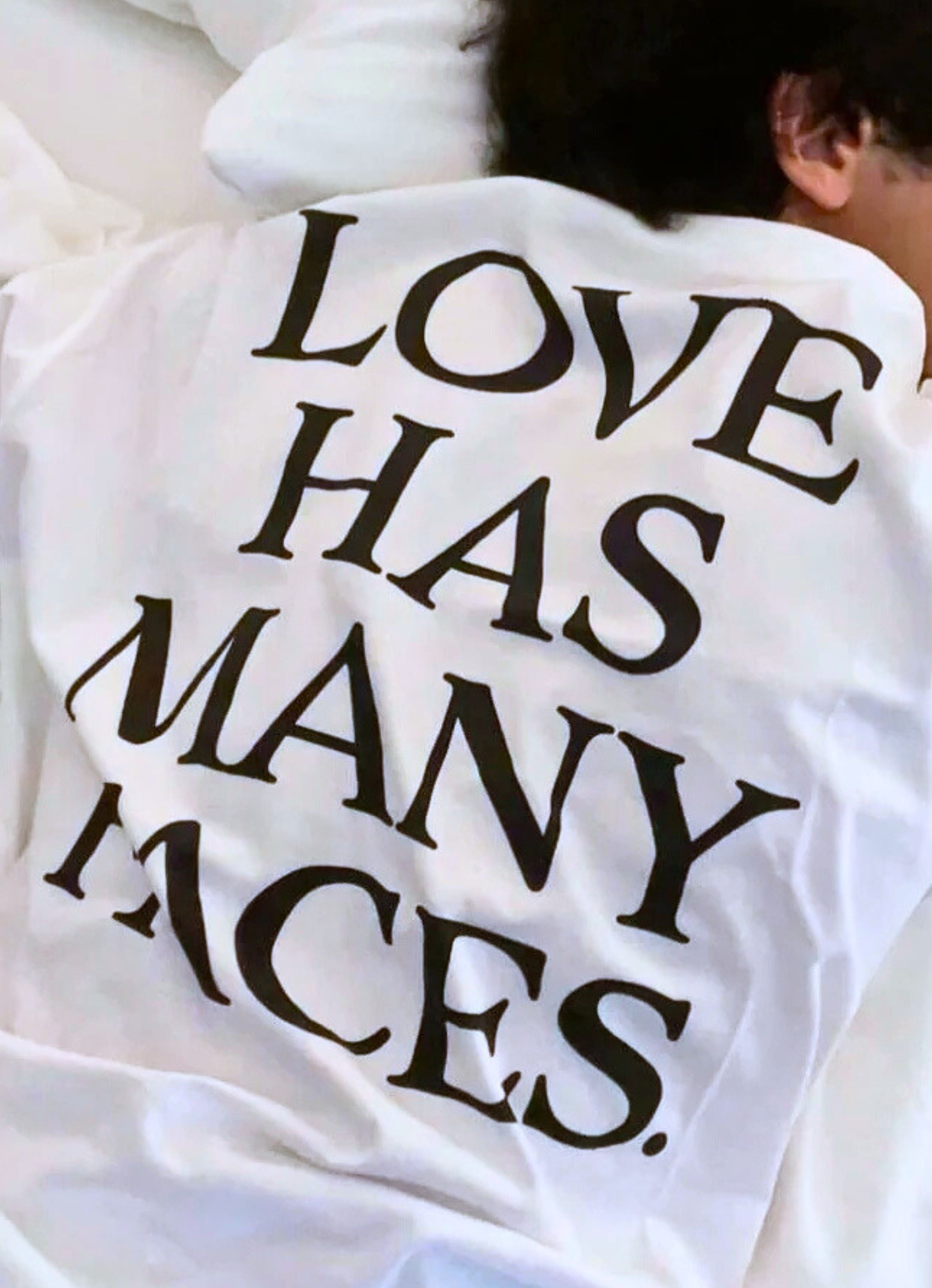 Love Has Many Face Oversized Tshirt
