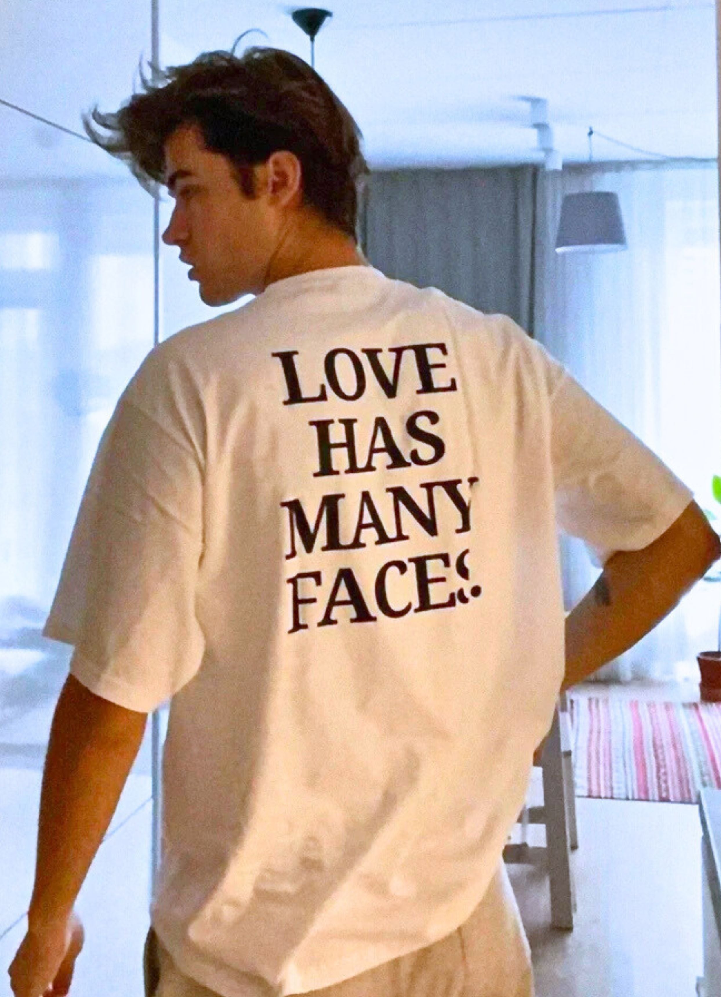 Love Has Many Face Oversized Tshirt