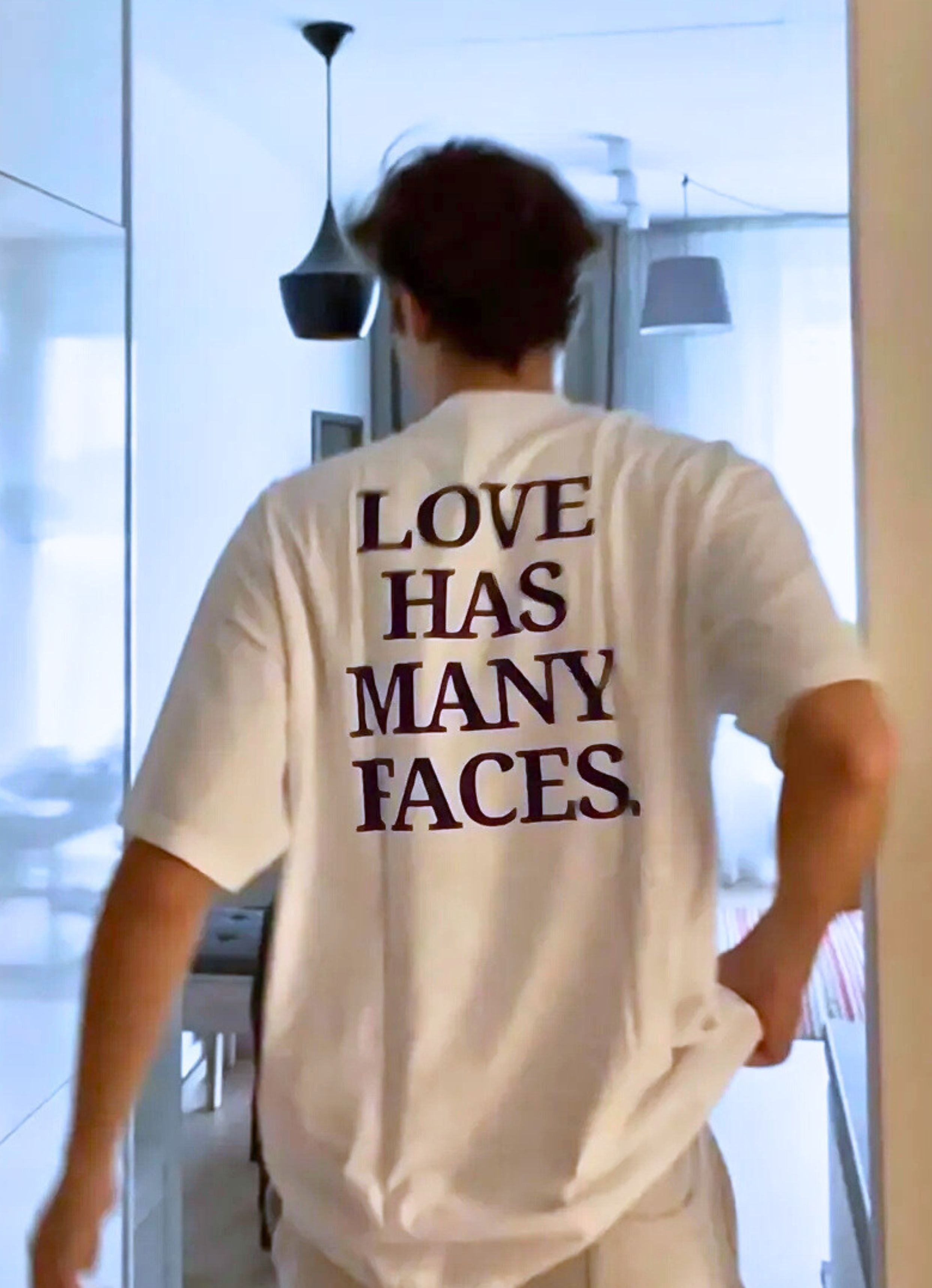 Love Has Many Face Oversized Tshirt