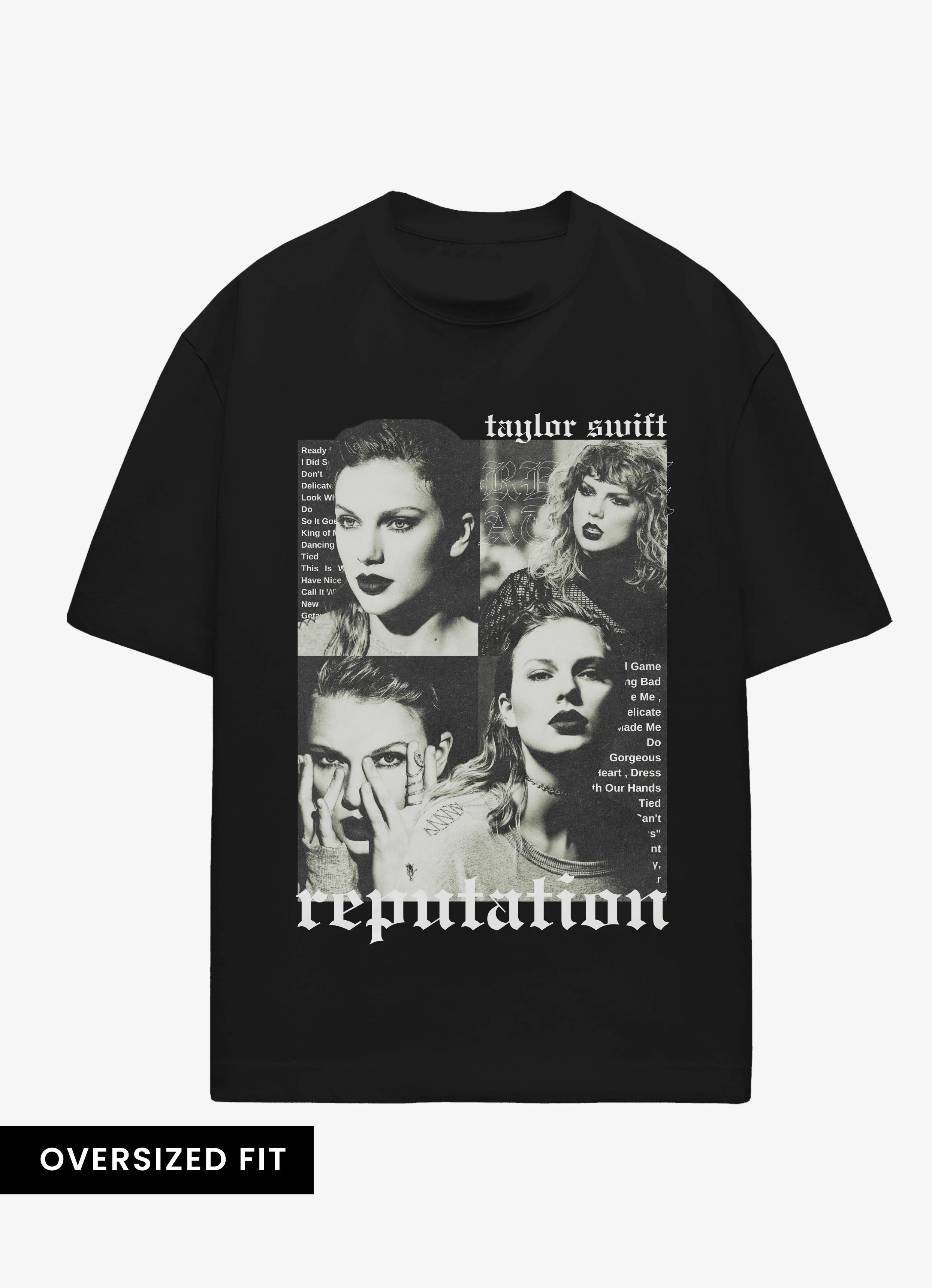 Taylor Swift Reputation Oversized T-shirt