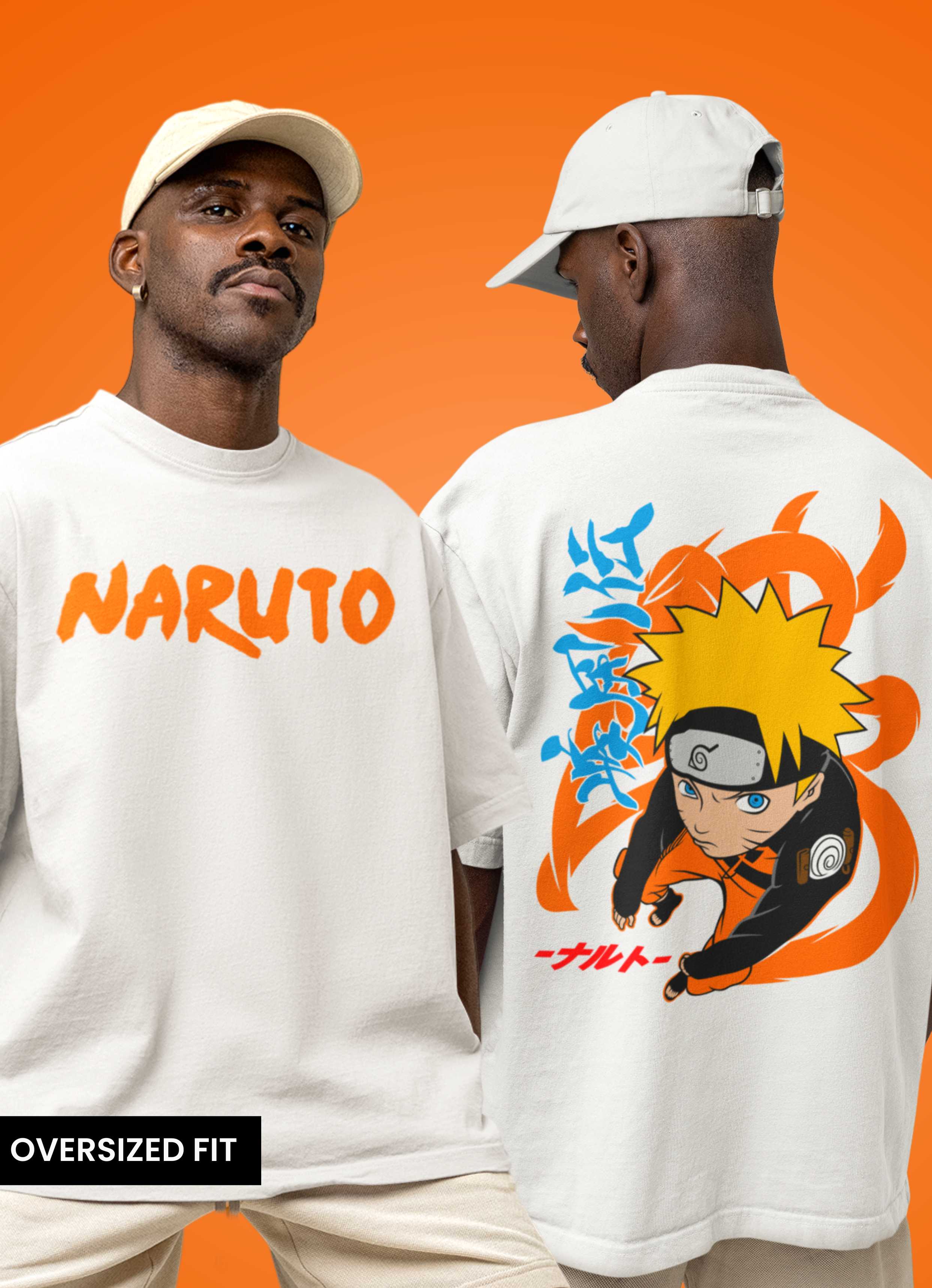 Naruto Uzumaki Oversized T-Shirt – Dudemonk