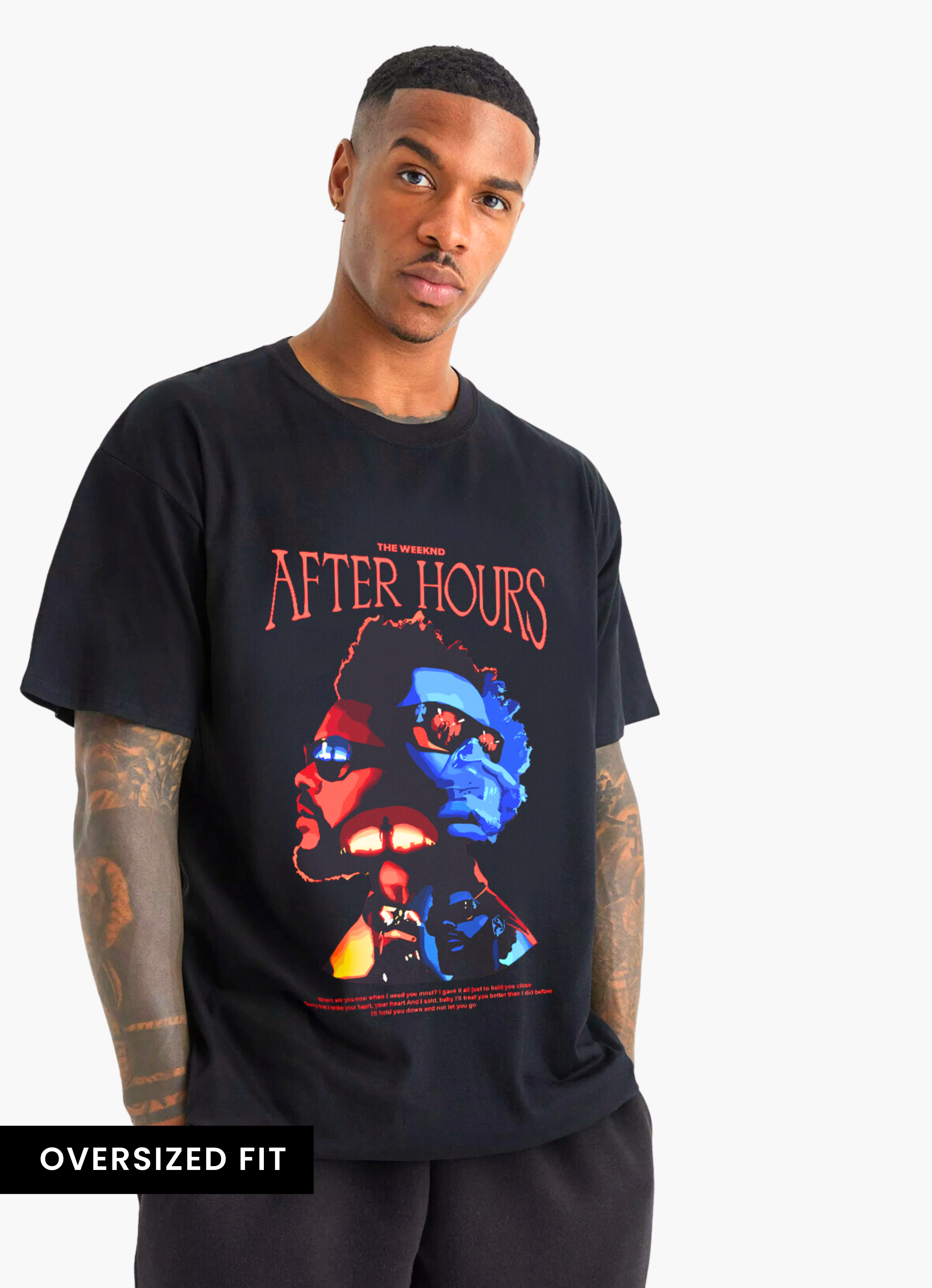 The Weeknd After Hours Oversized Tshirt