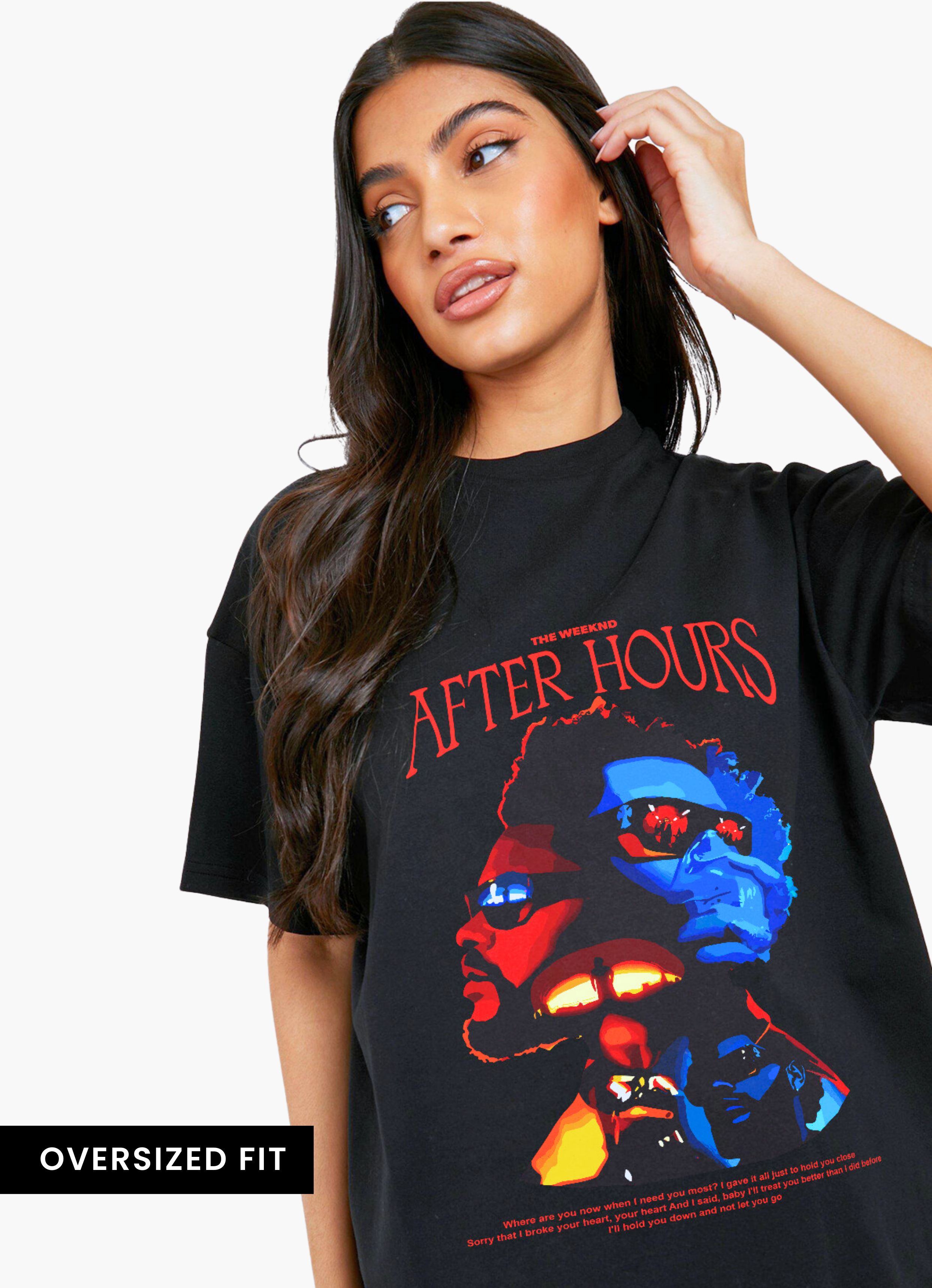 The Weeknd After Hours Oversized Tshirt