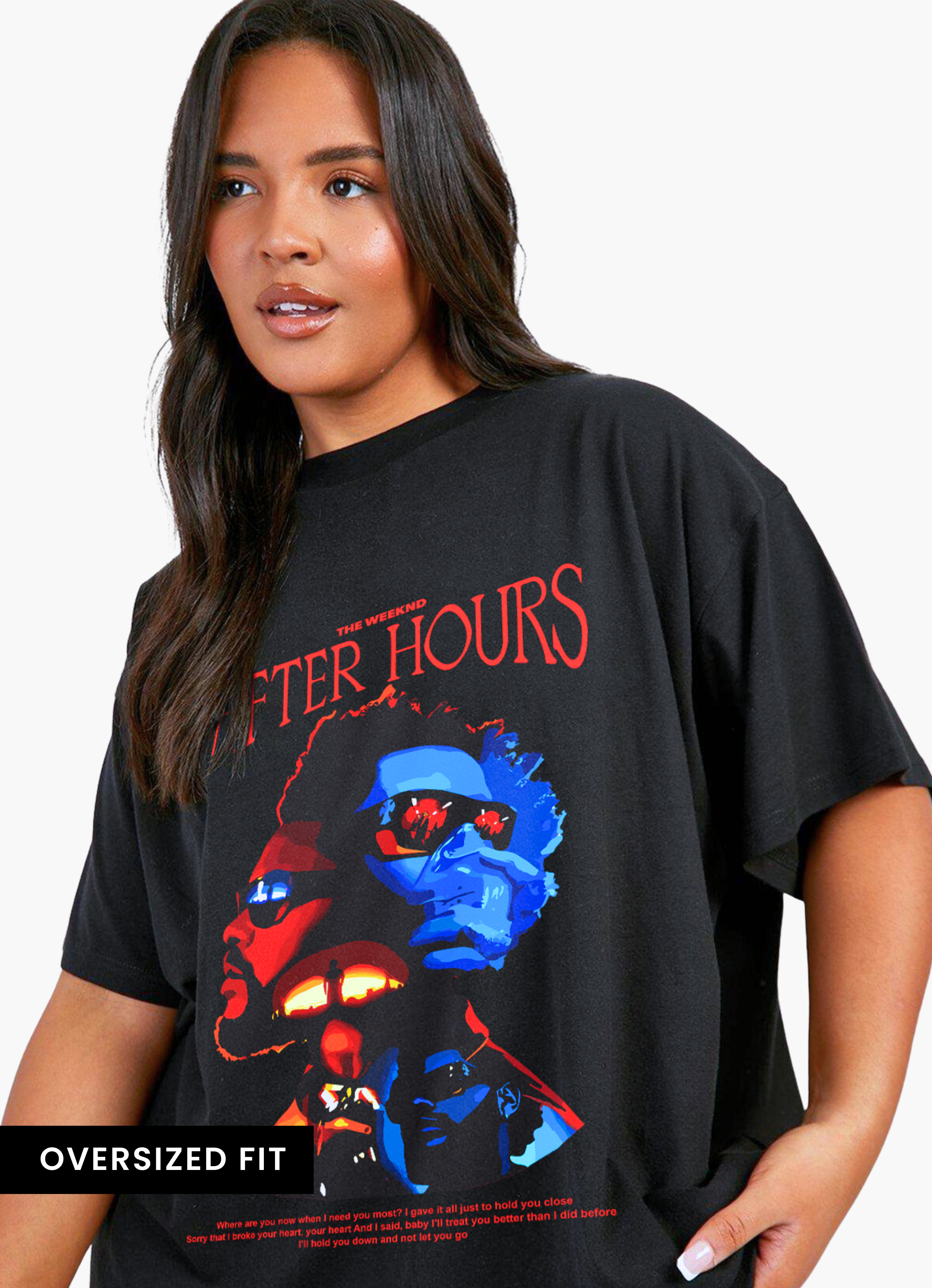 The Weeknd After Hours Oversized Tshirt