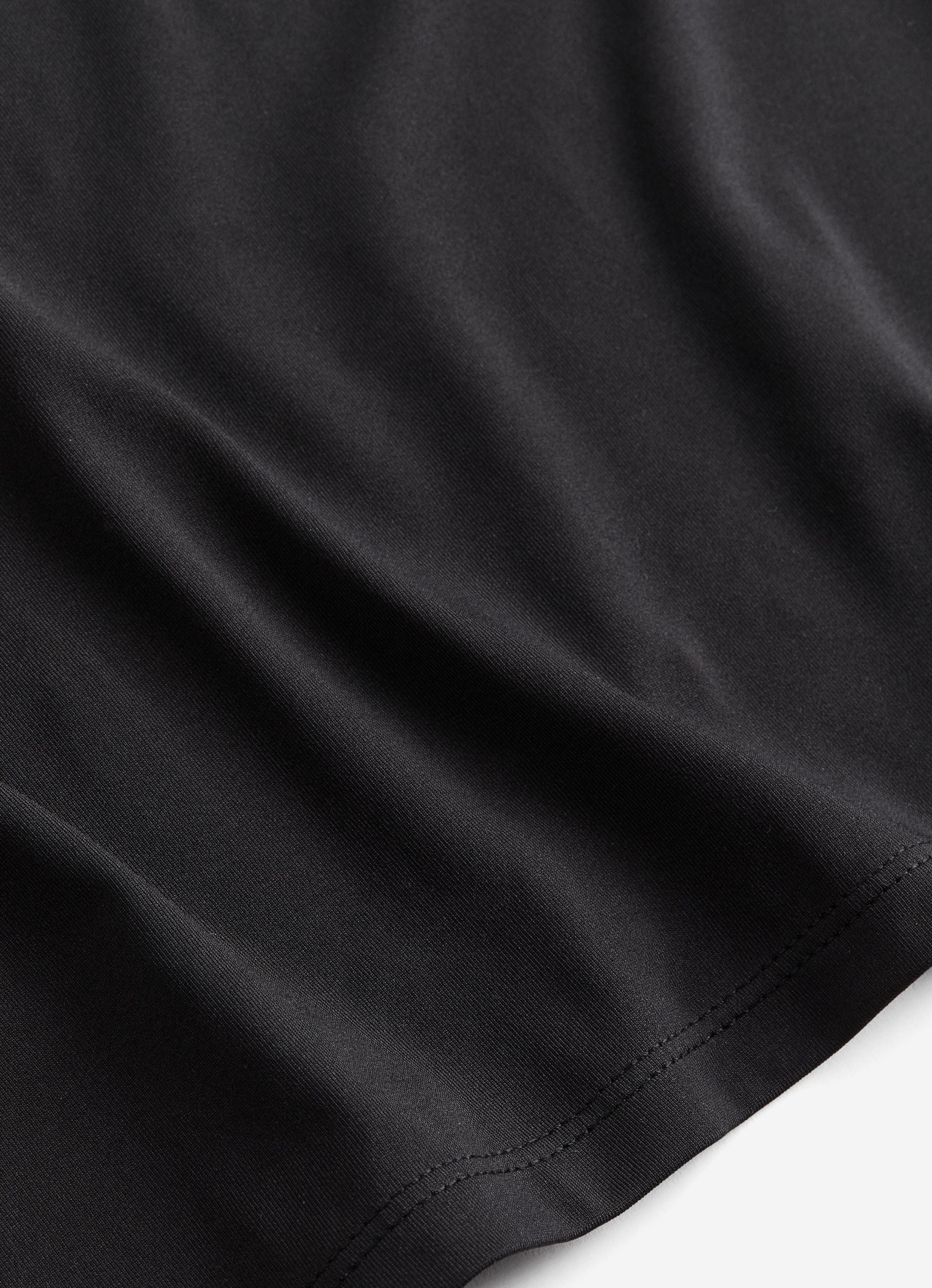 Stand-up collar dress