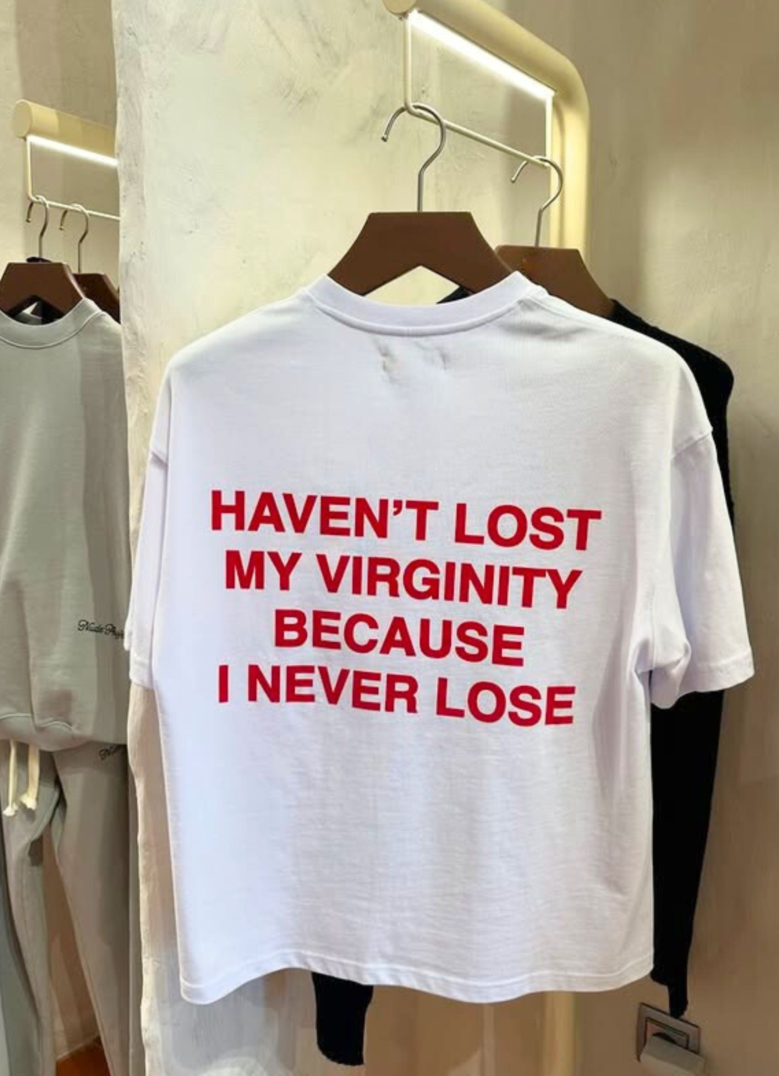 Haven't Lost My Virginity Oversized Tshirt