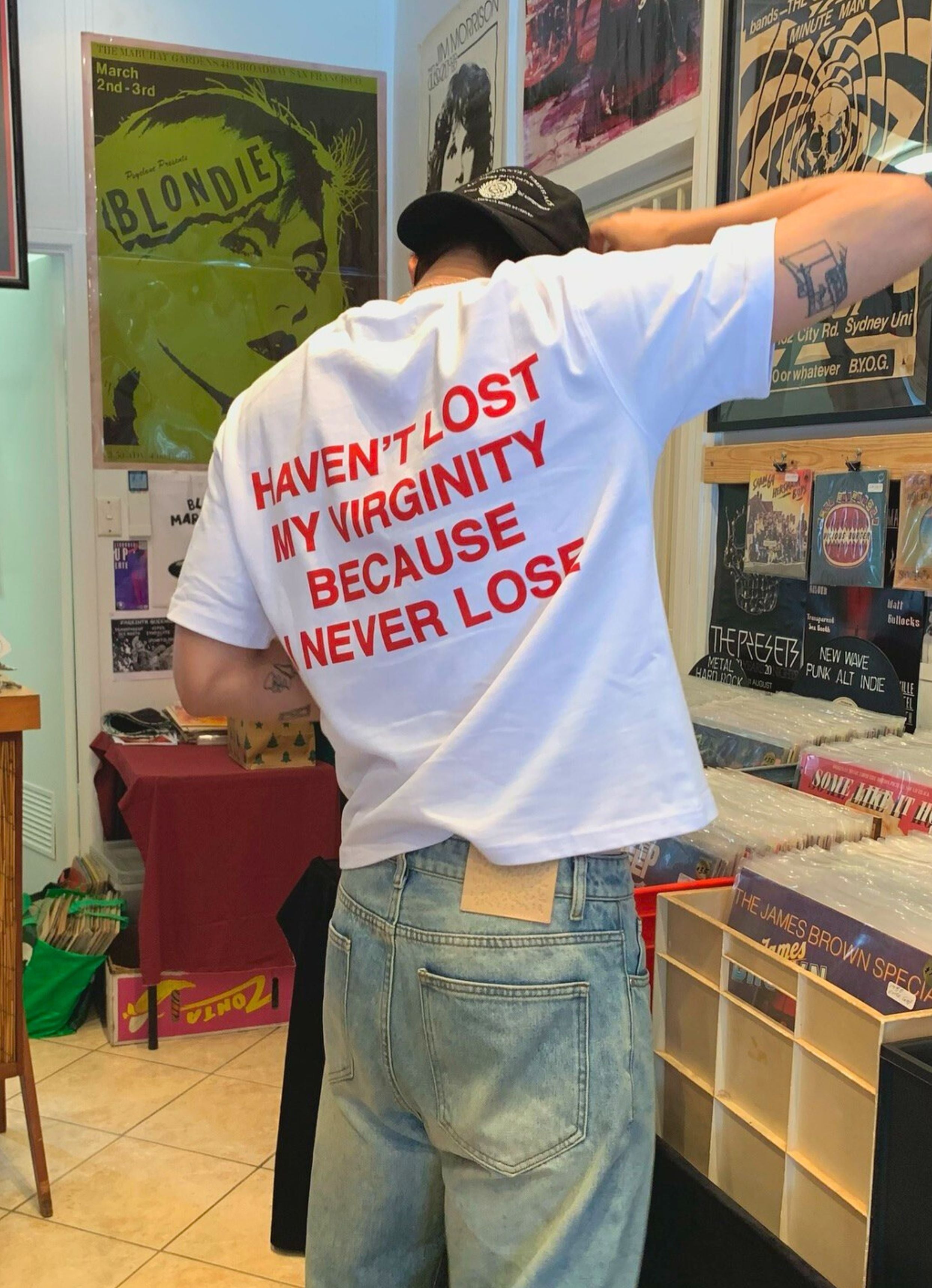 Haven't Lost My Virginity Oversized Tshirt