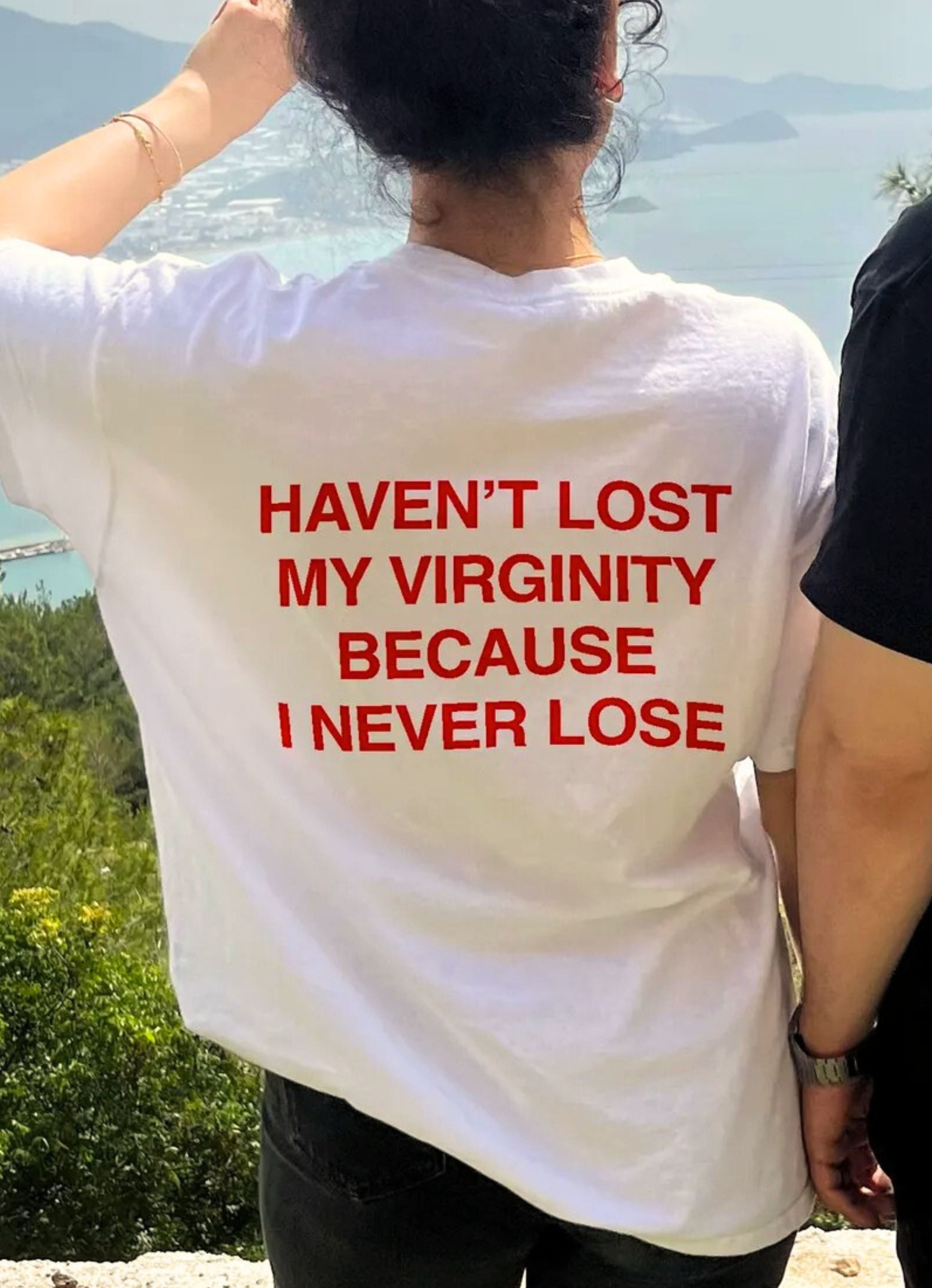 Haven't Lost My Virginity Oversized Tshirt