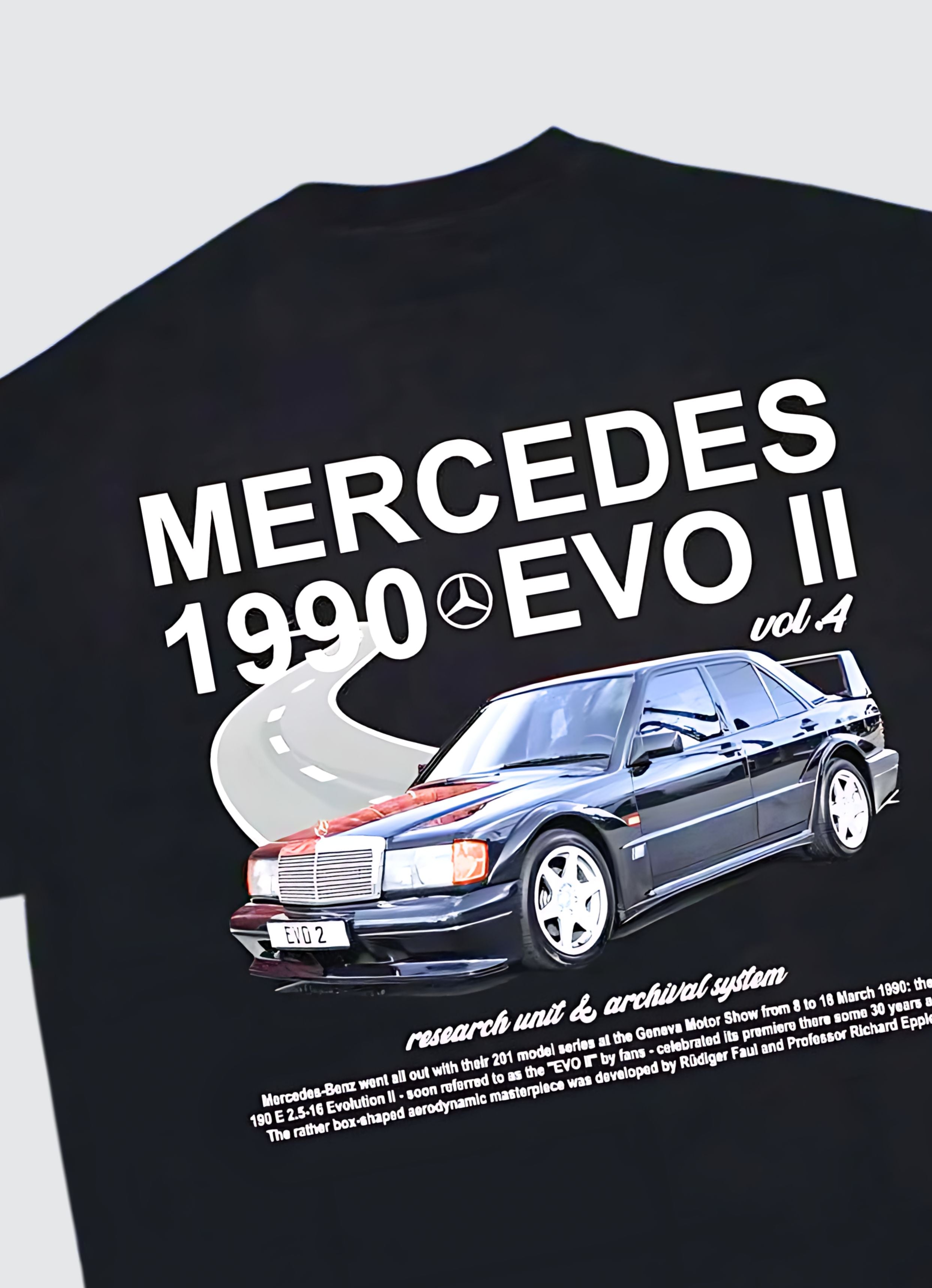 Mercedes 1990 F&B Oversized Tshirt