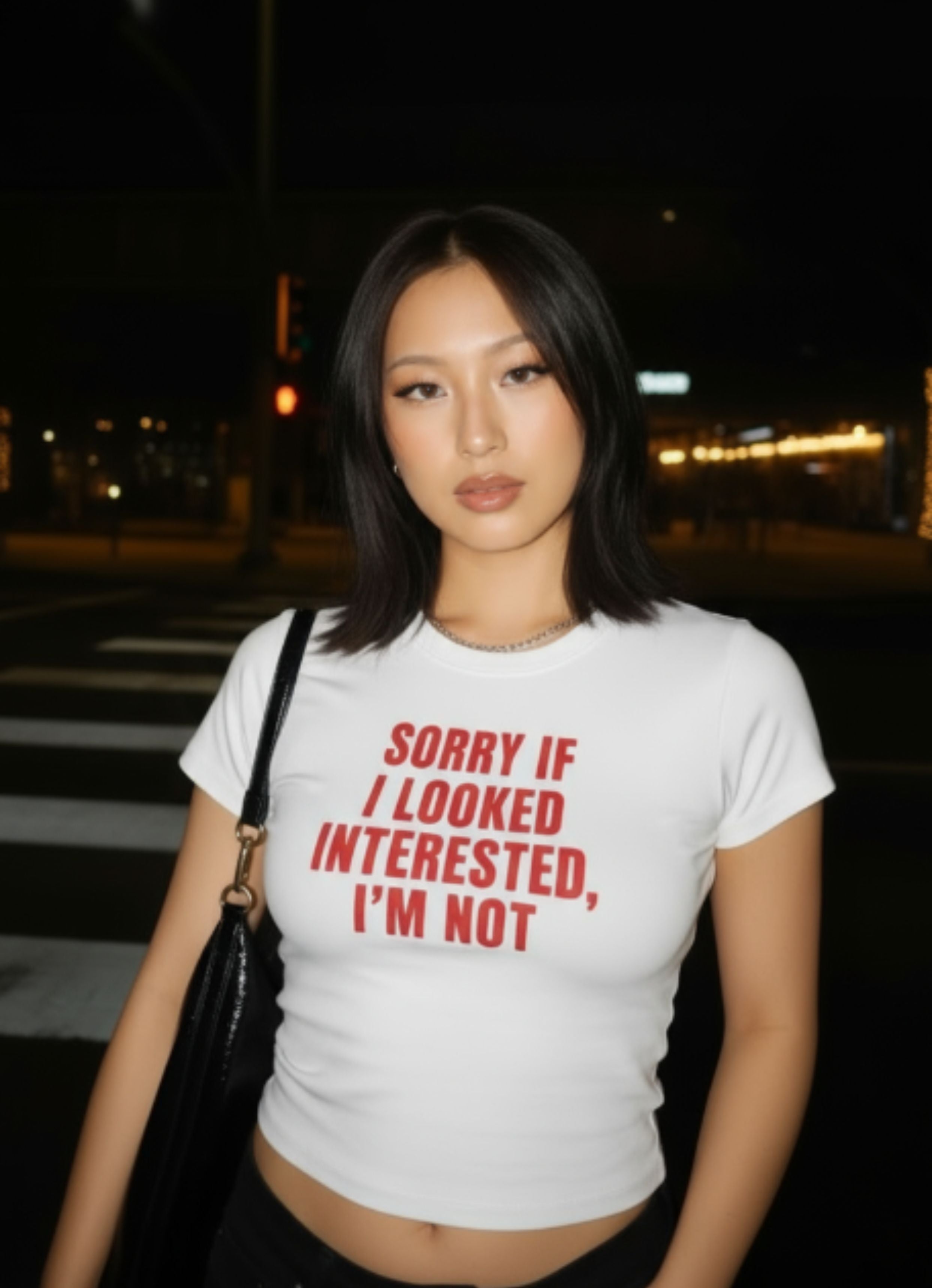 Sorry If I Looked Baby Tee