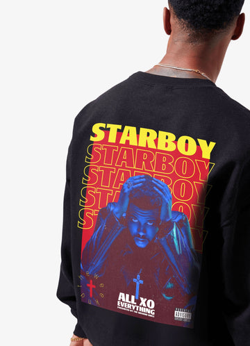 Weeknd Starboy Back Sweatshirt