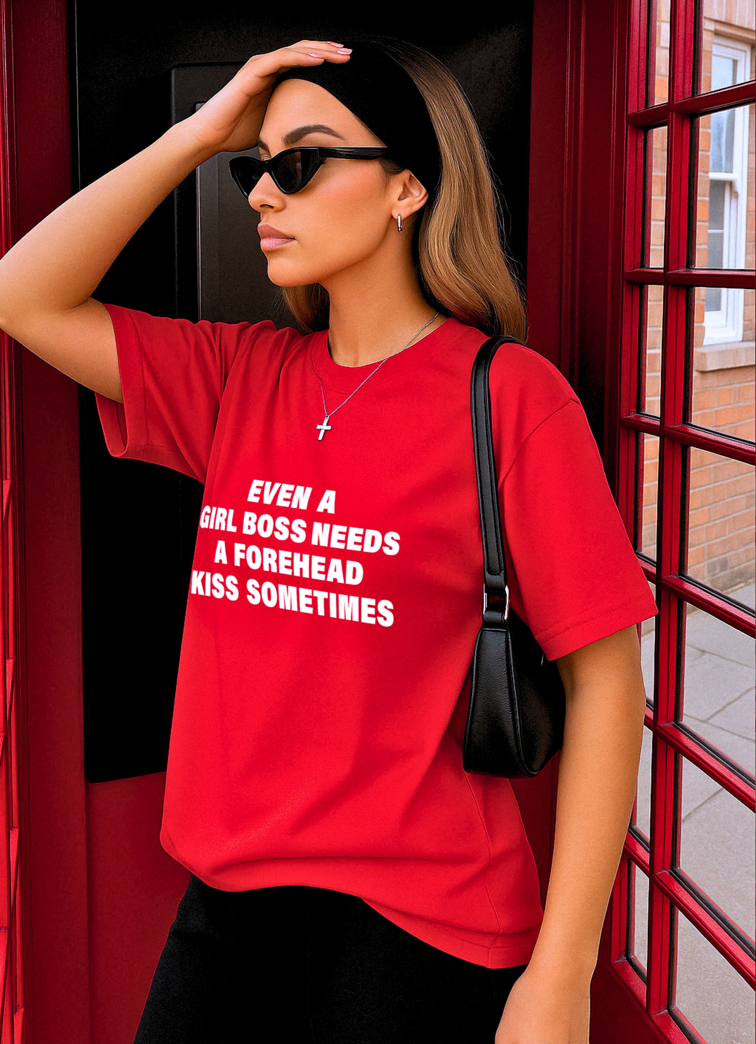 Even A Girl Boss Oversized Tshirt