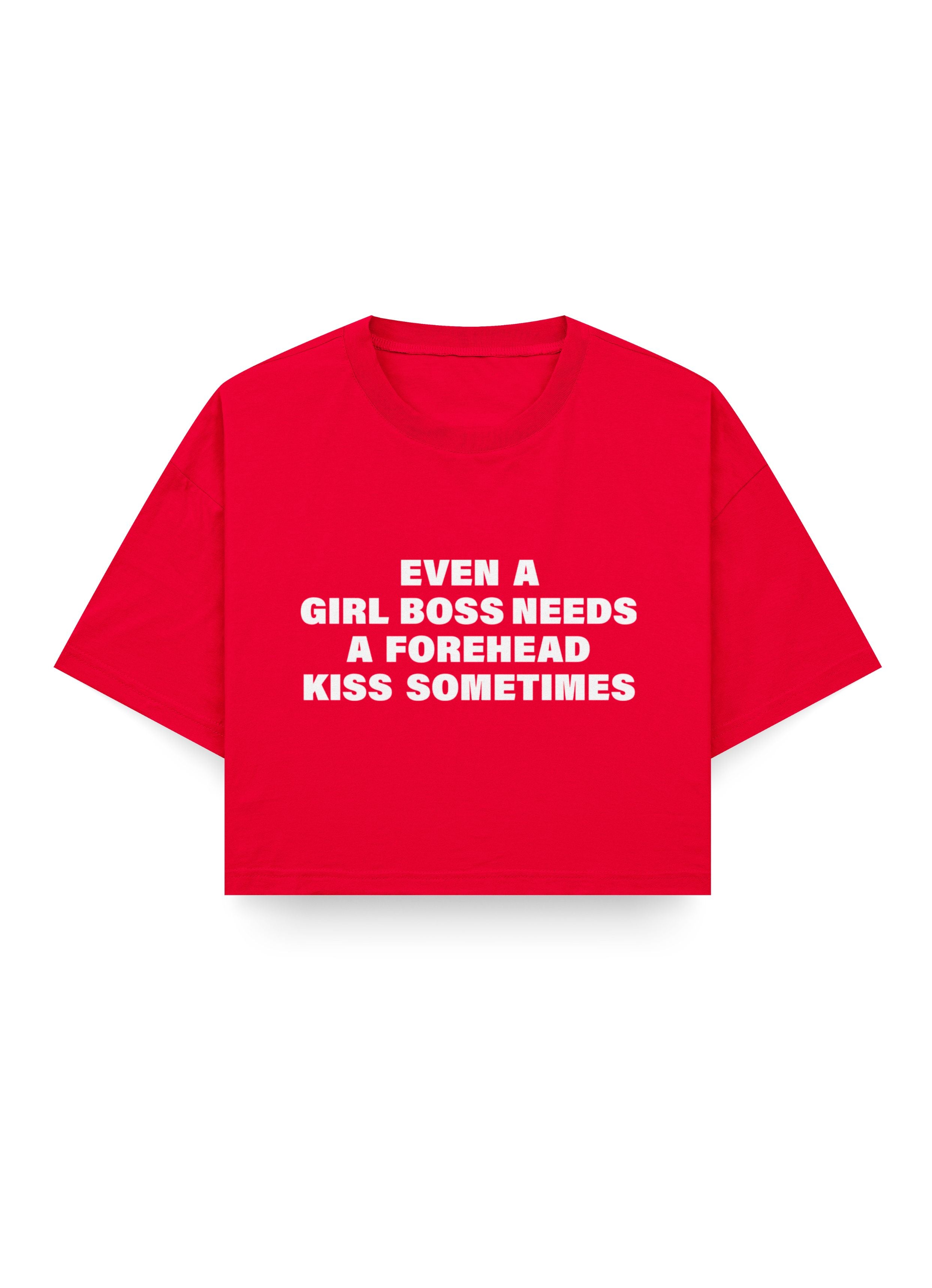 Even A Girl Boss Crop Top