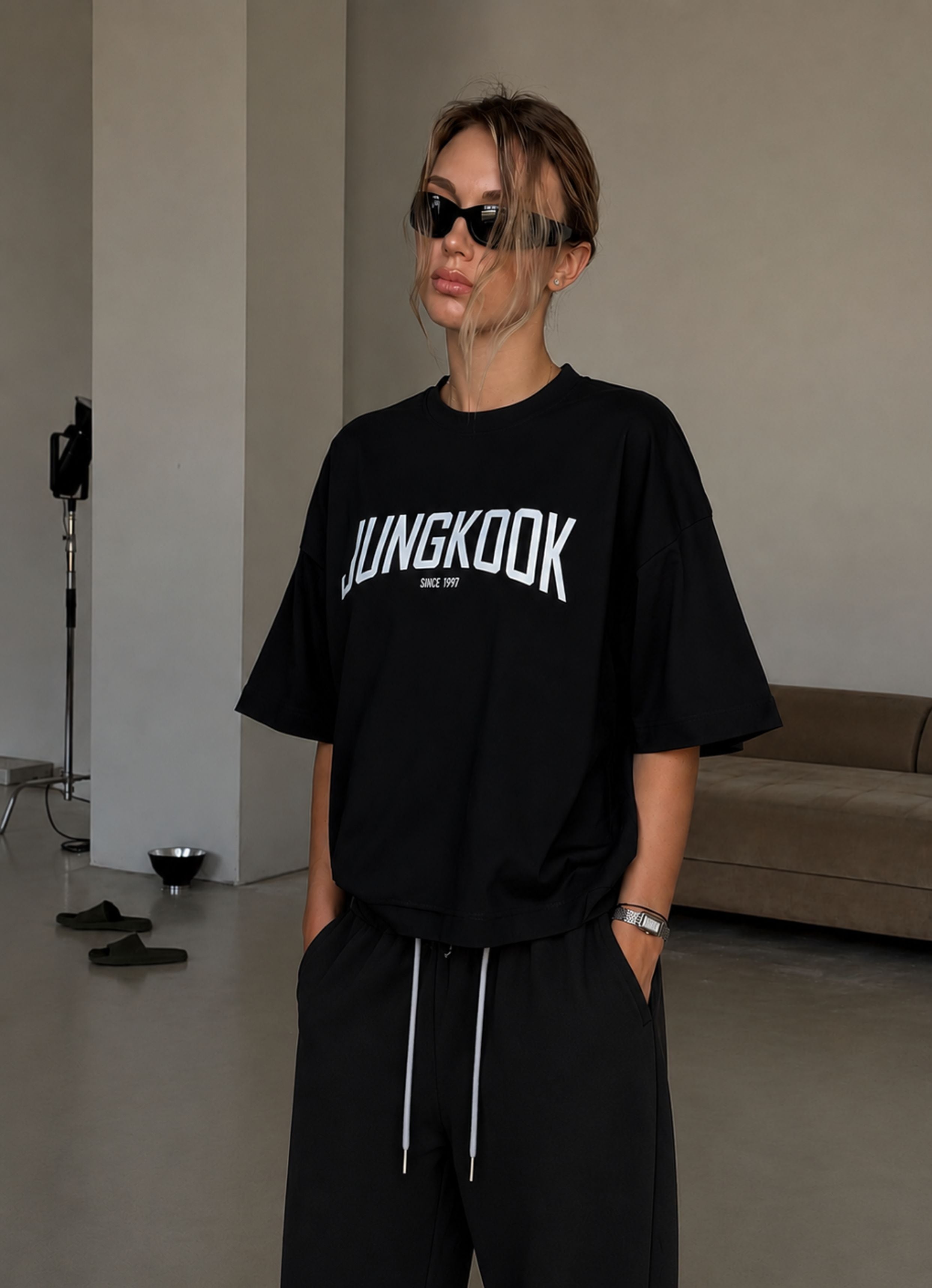 Jungkook Ck F&B Oversized T-Shirt
