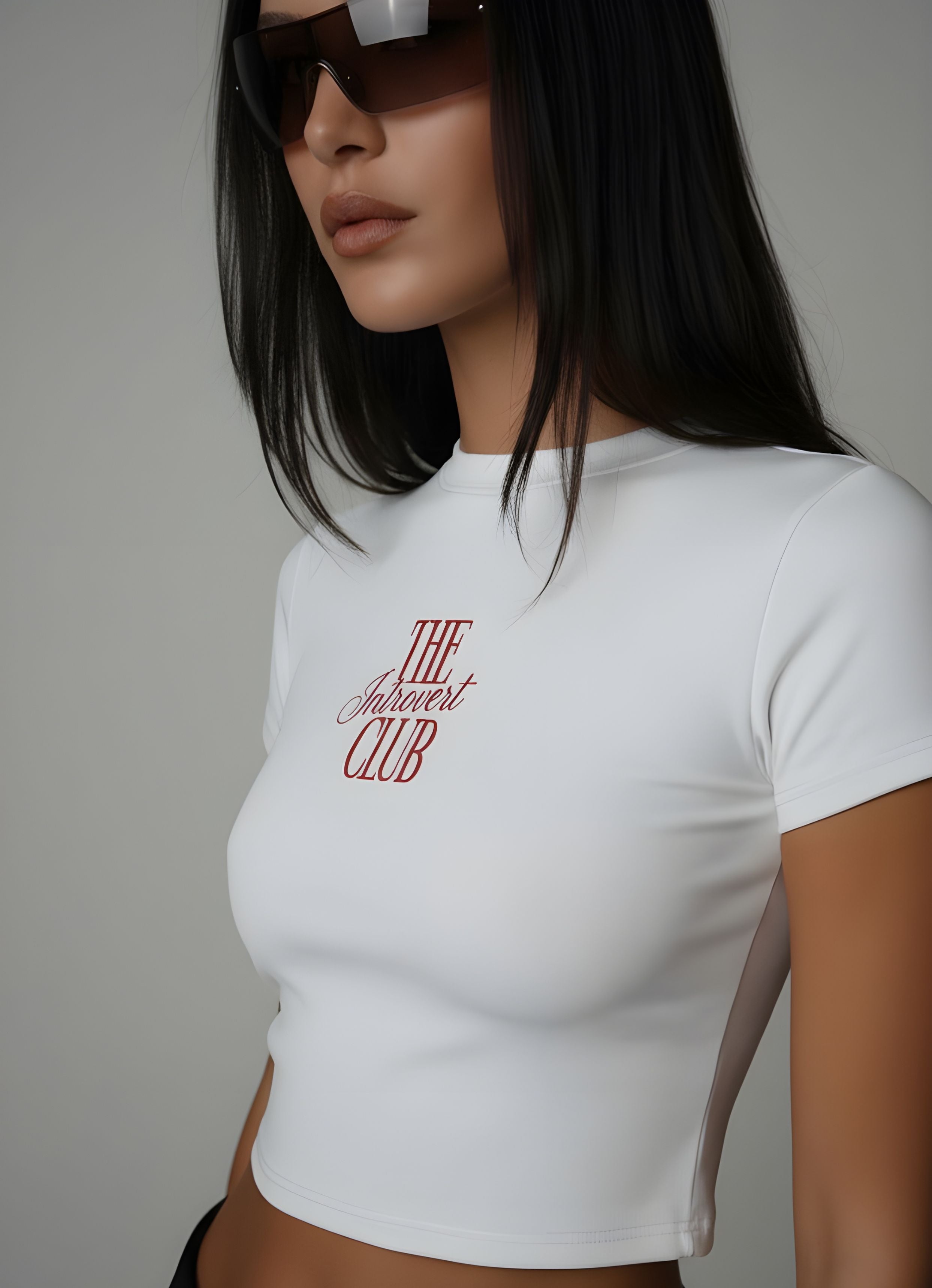 Introvert Club Baby Tee