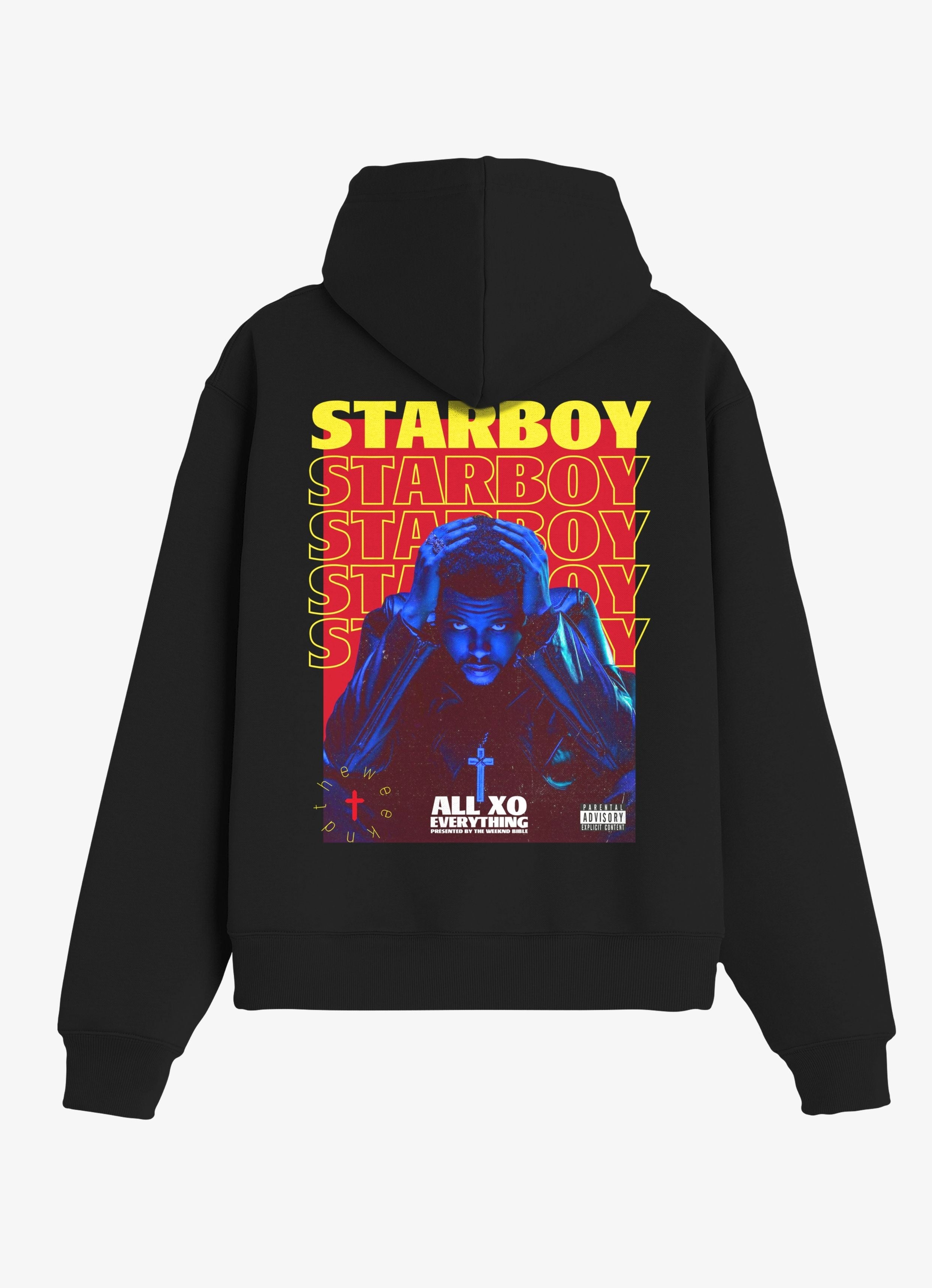 Weeknd Starboy Back Hoodie