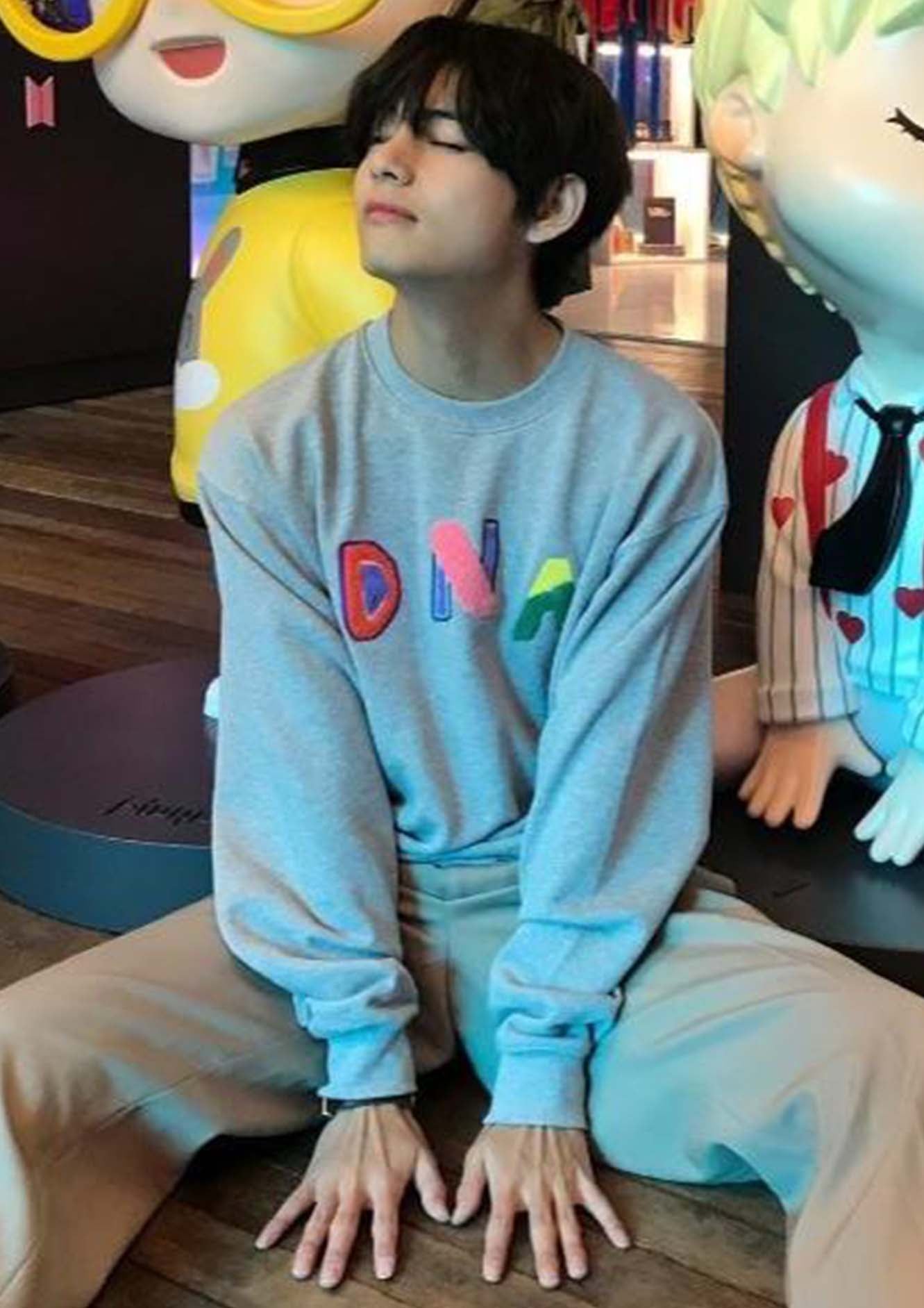 BTS V DNA Printed Unisex Sweatshirt