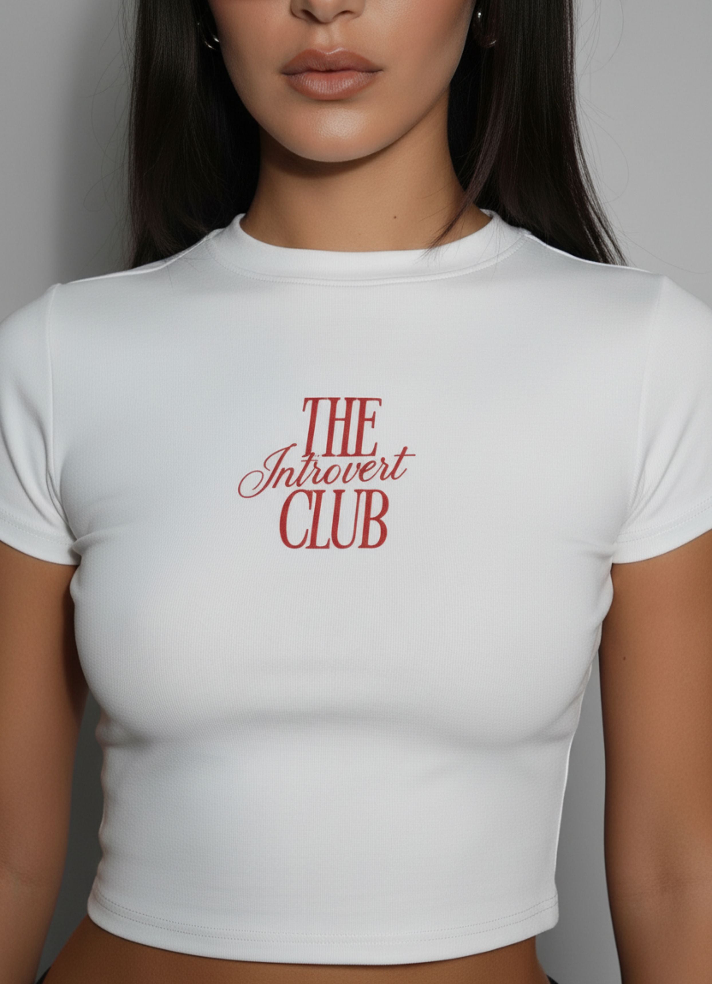 Introvert Club Baby Tee