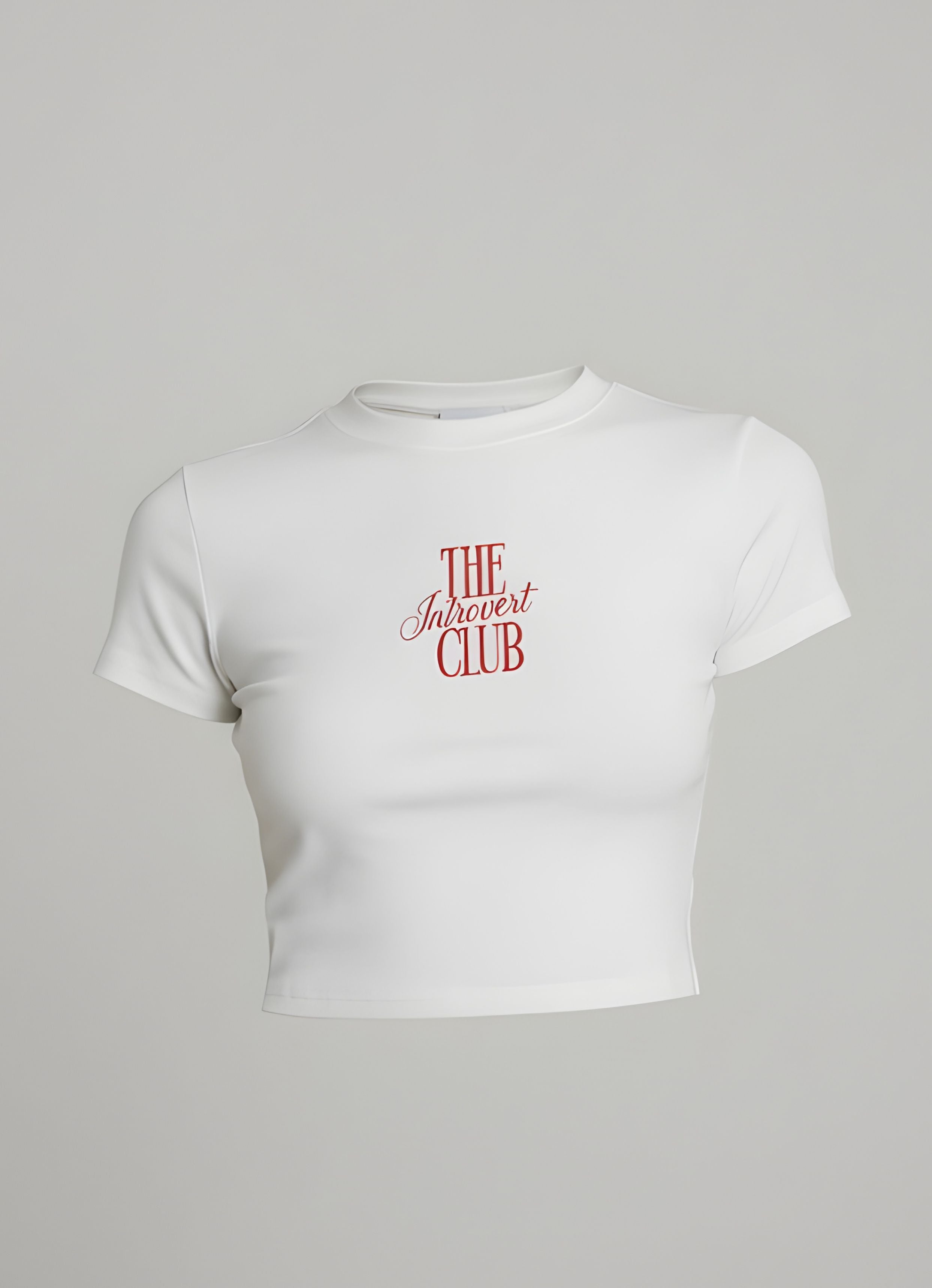 Introvert Club Baby Tee