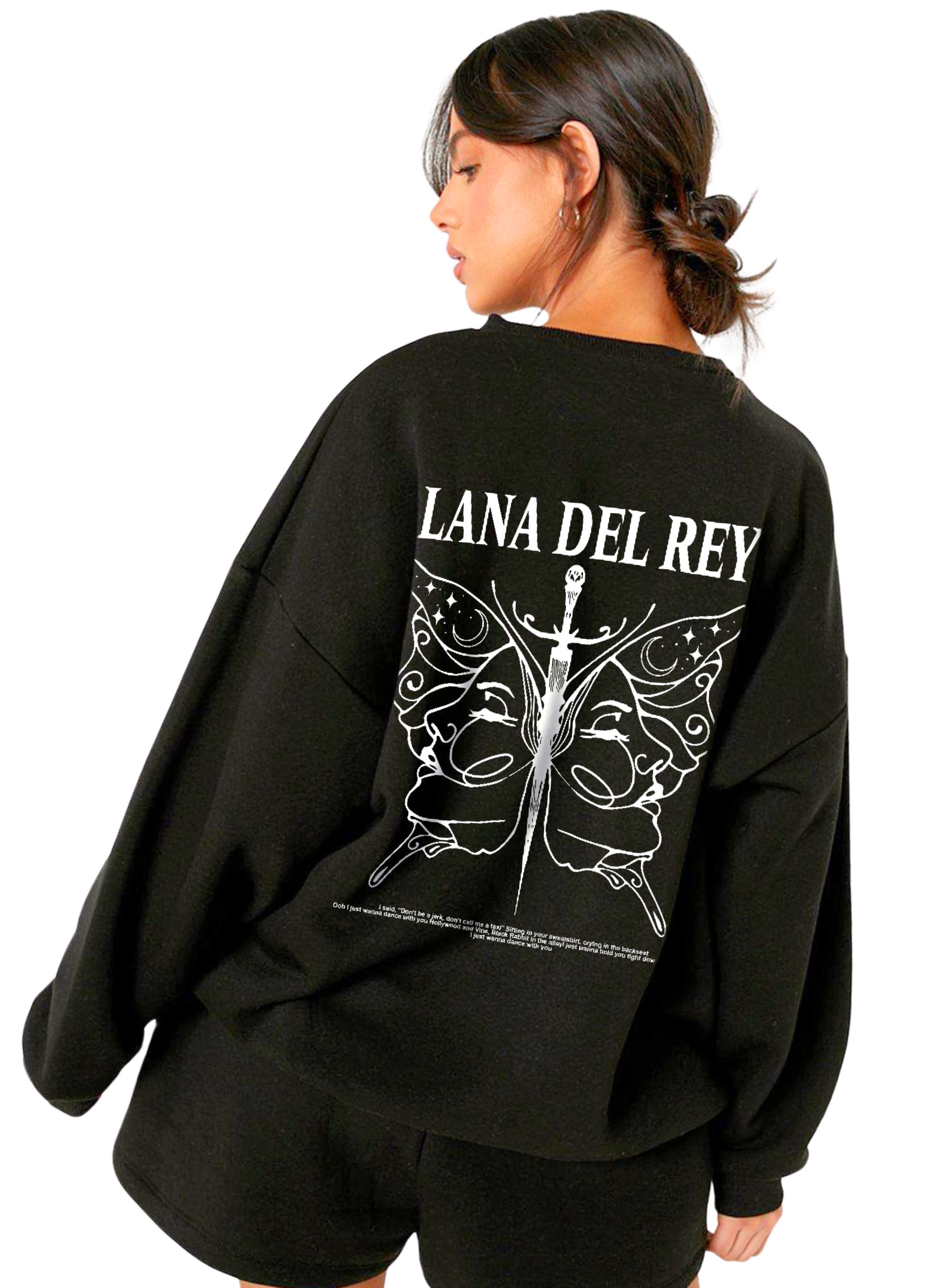 Lana Del Rey Butterfly Sweatshirt