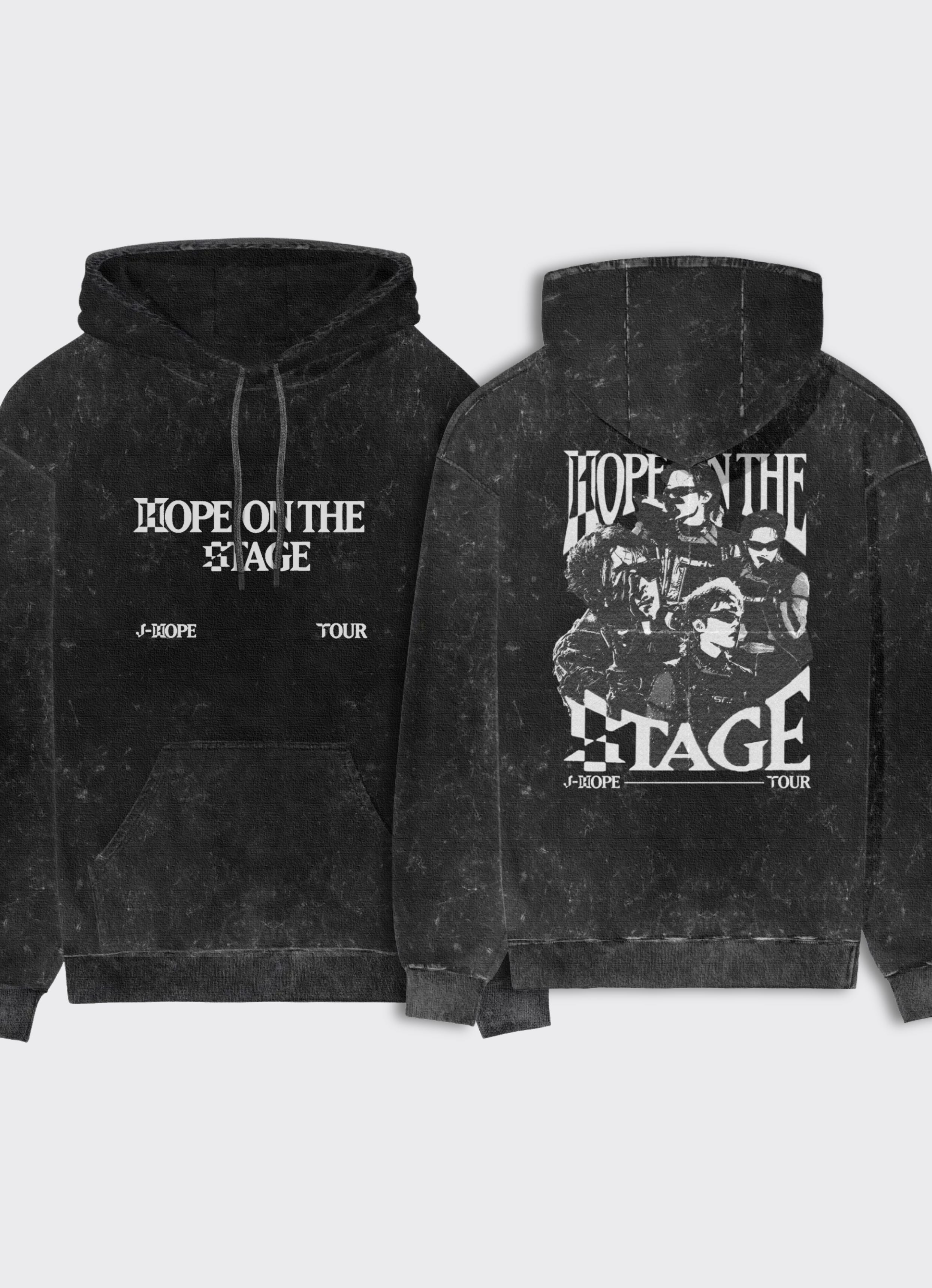 J-Hope H.O.T.S Acid Wash F&B Hoodie