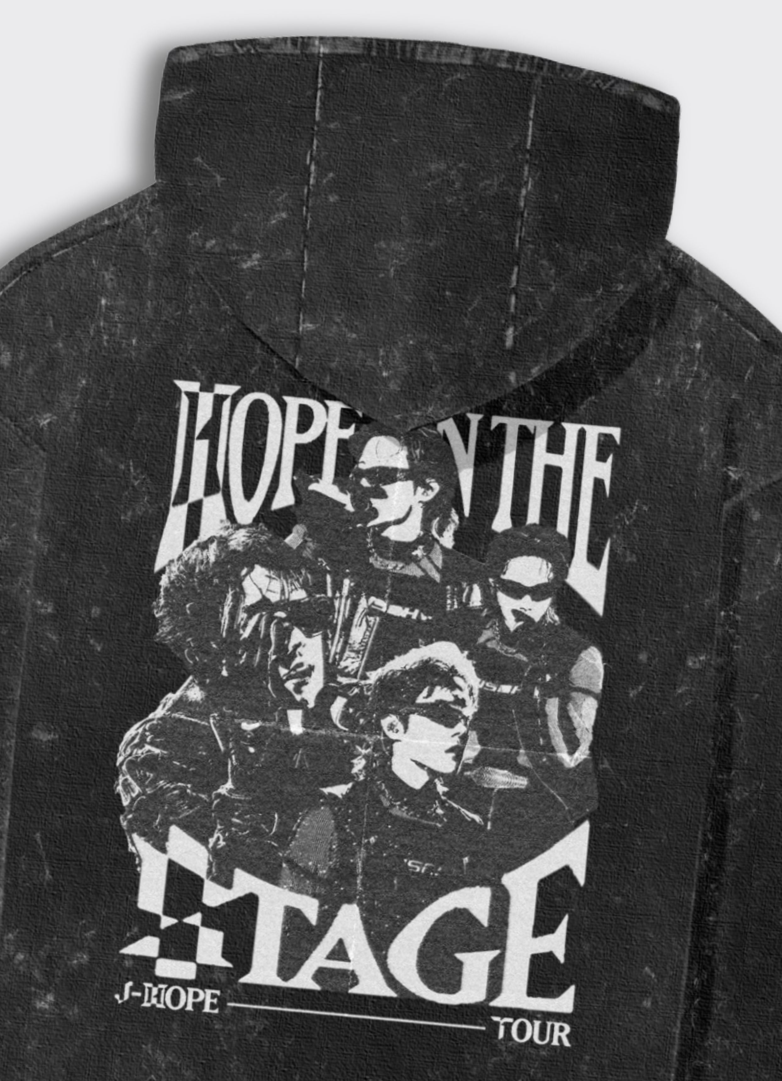 J-Hope H.O.T.S Acid Wash F&B Hoodie