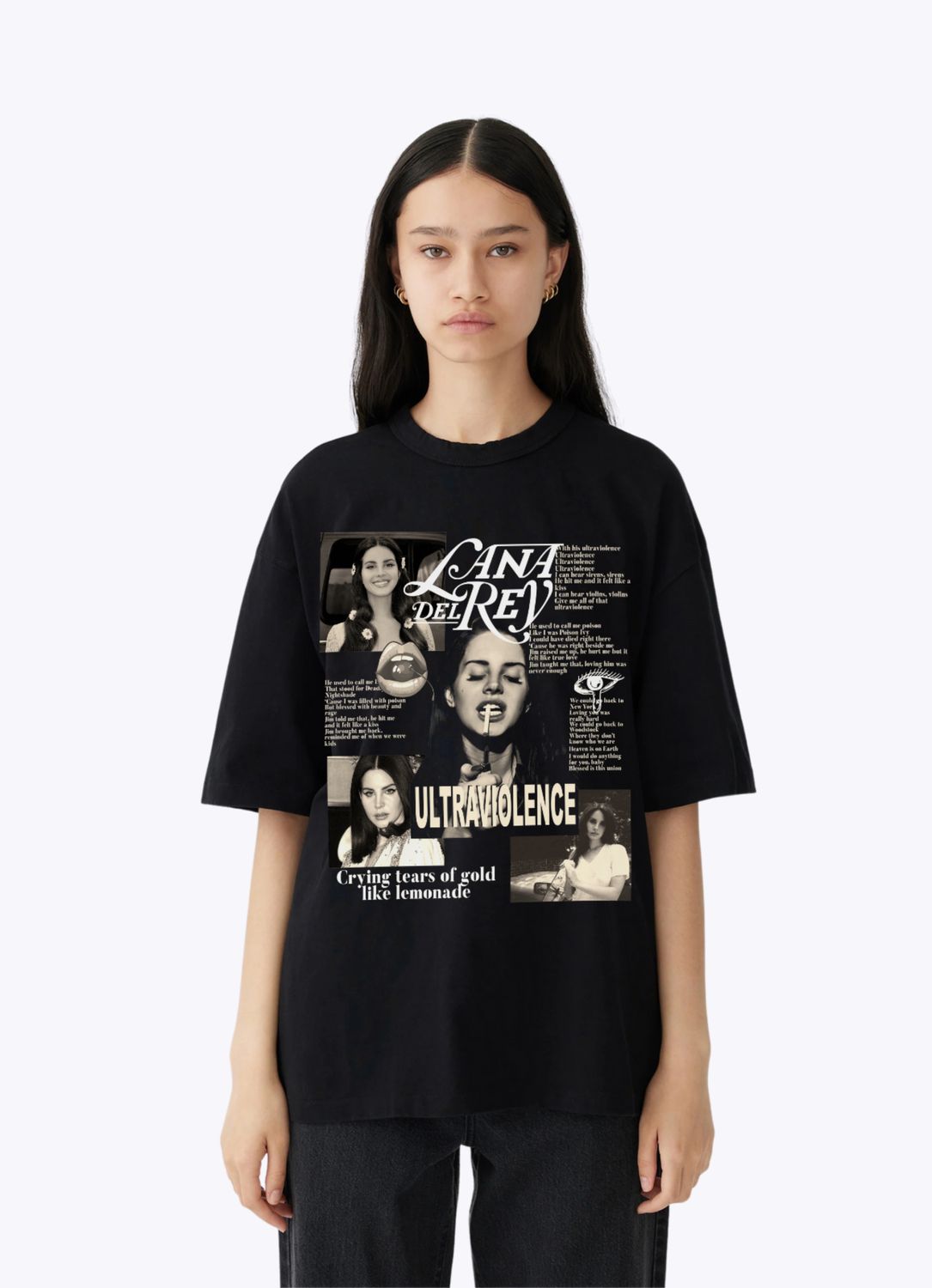 Lana Del Rey Oversized Tshirt #01