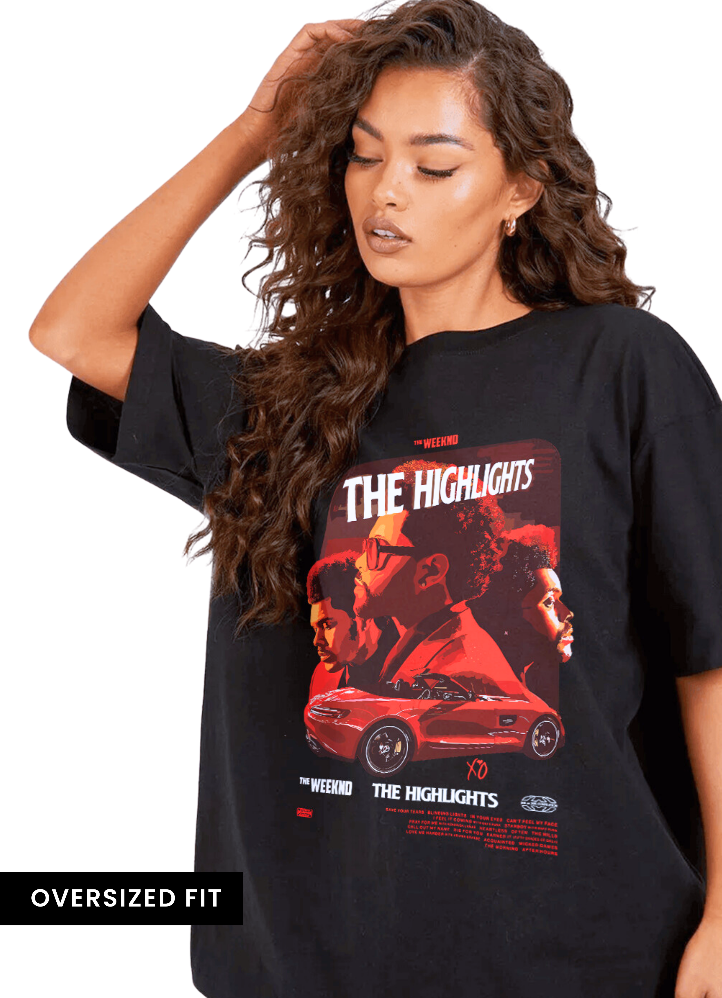 The Weeknd The Highlights Oversized Tshirt
