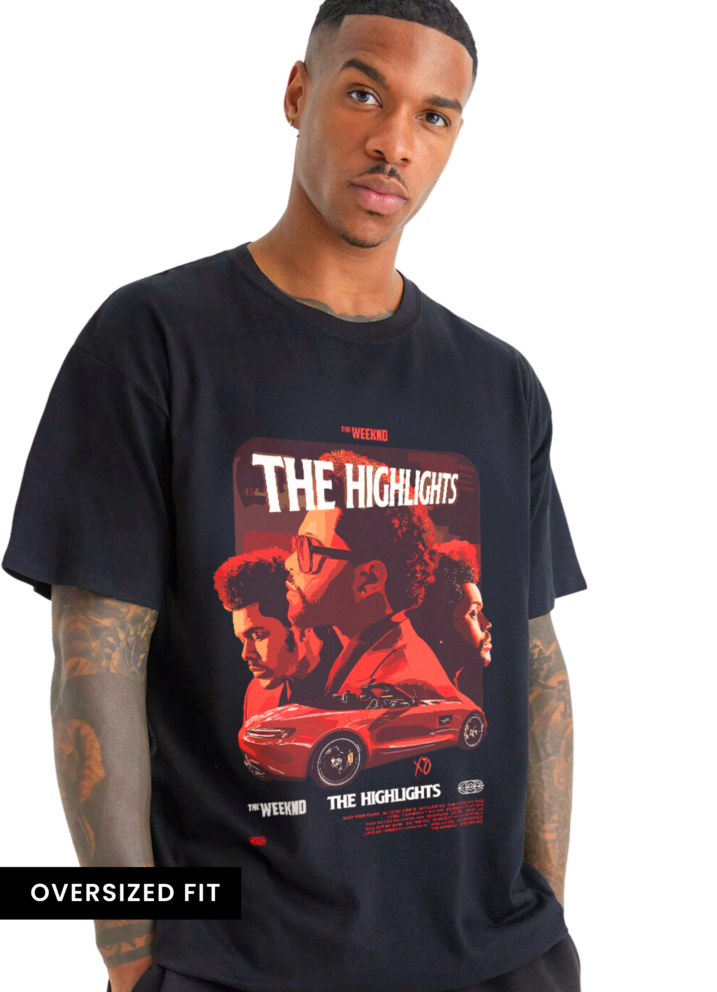 The Weeknd The Highlights Oversized Tshirt