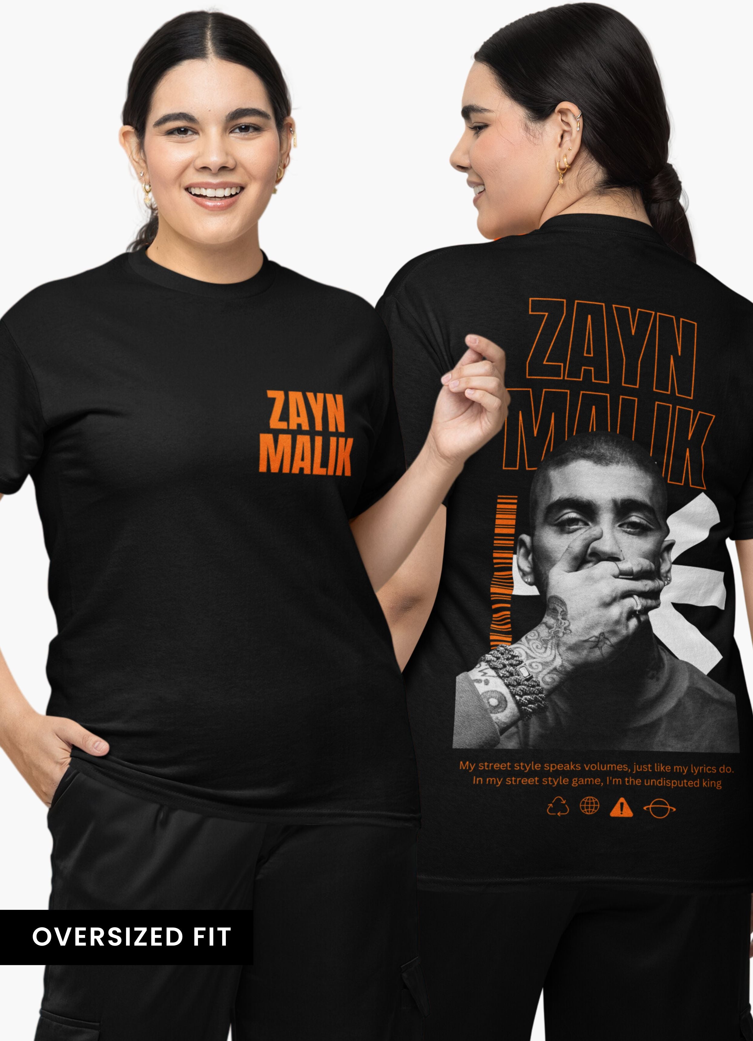 Zayn Malik F&B Oversized Unisex T-shirt | BFS
