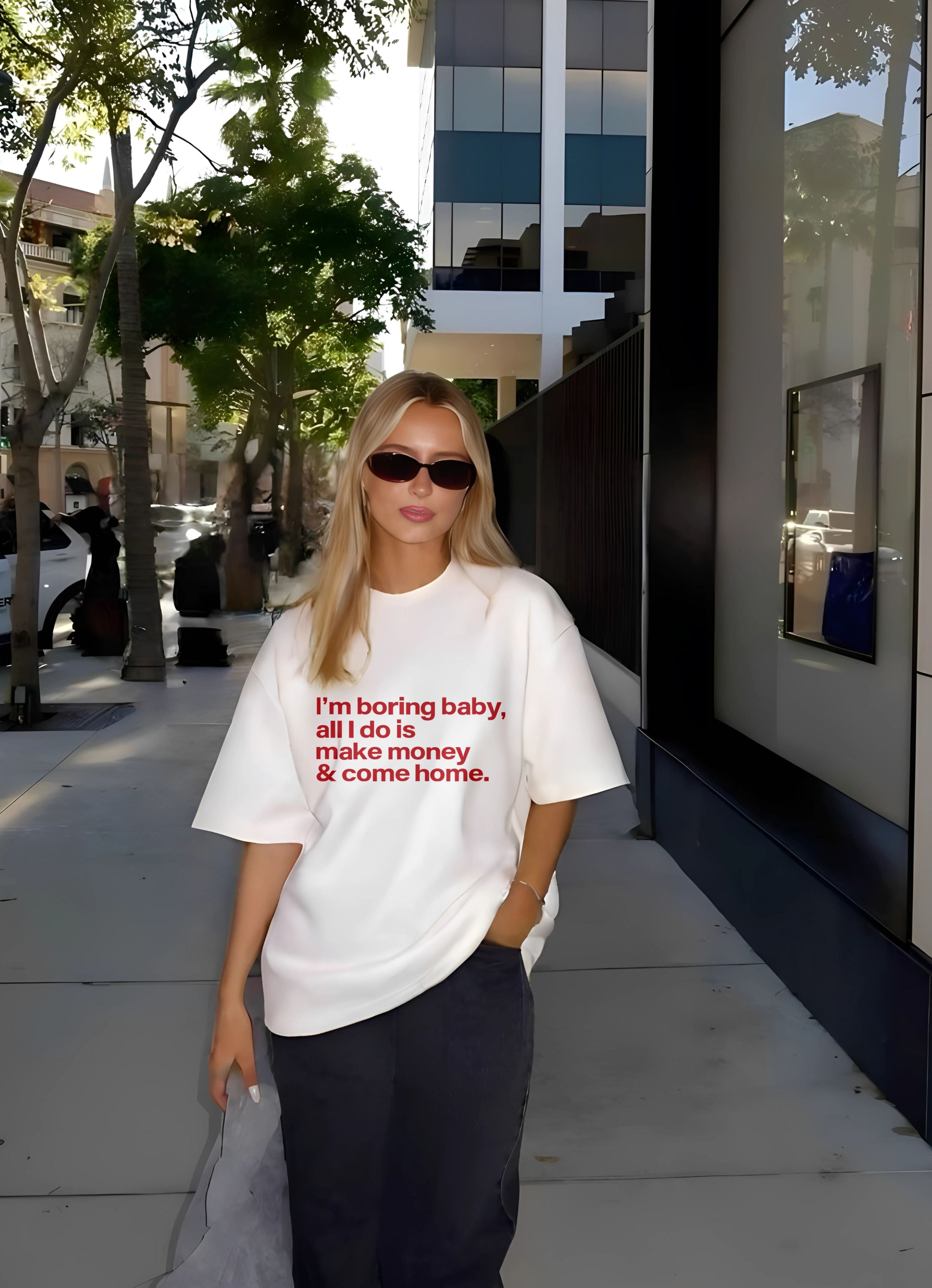 I'm Bored Baby Oversized Tshirt