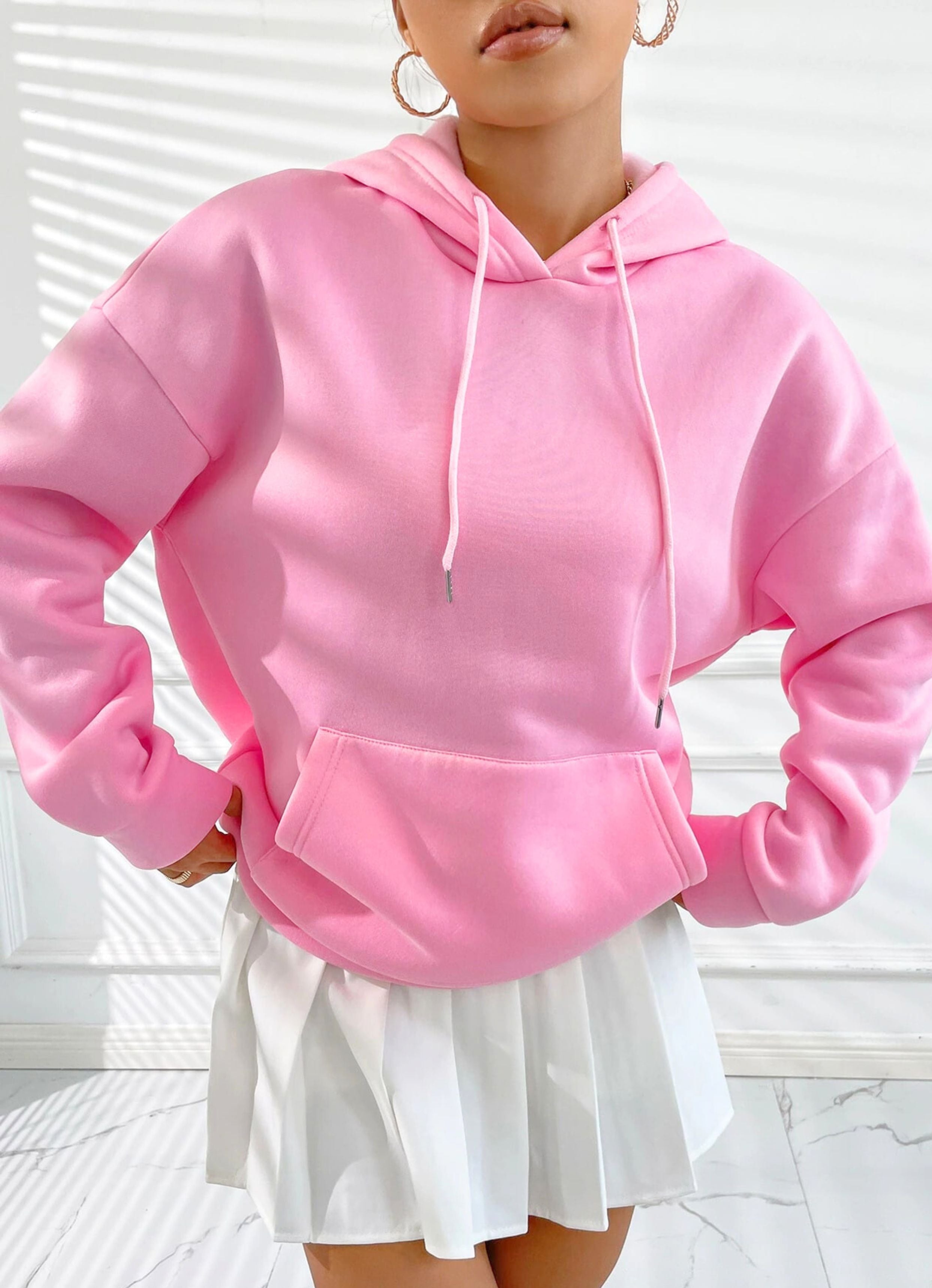 Love Yourself Light Pink Unisex Hoodie