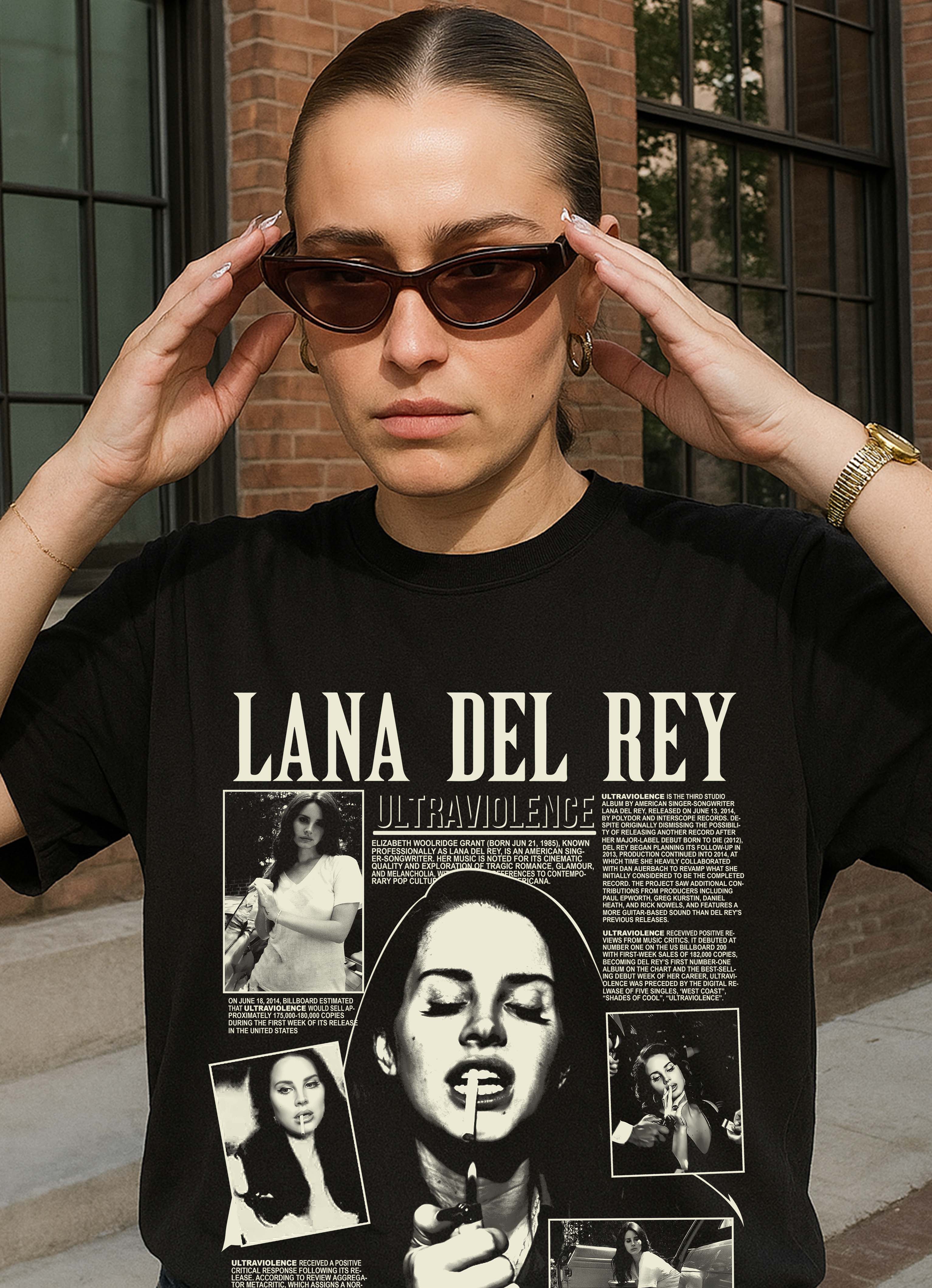 Lana Del Rey Oversized Tshirt #02
