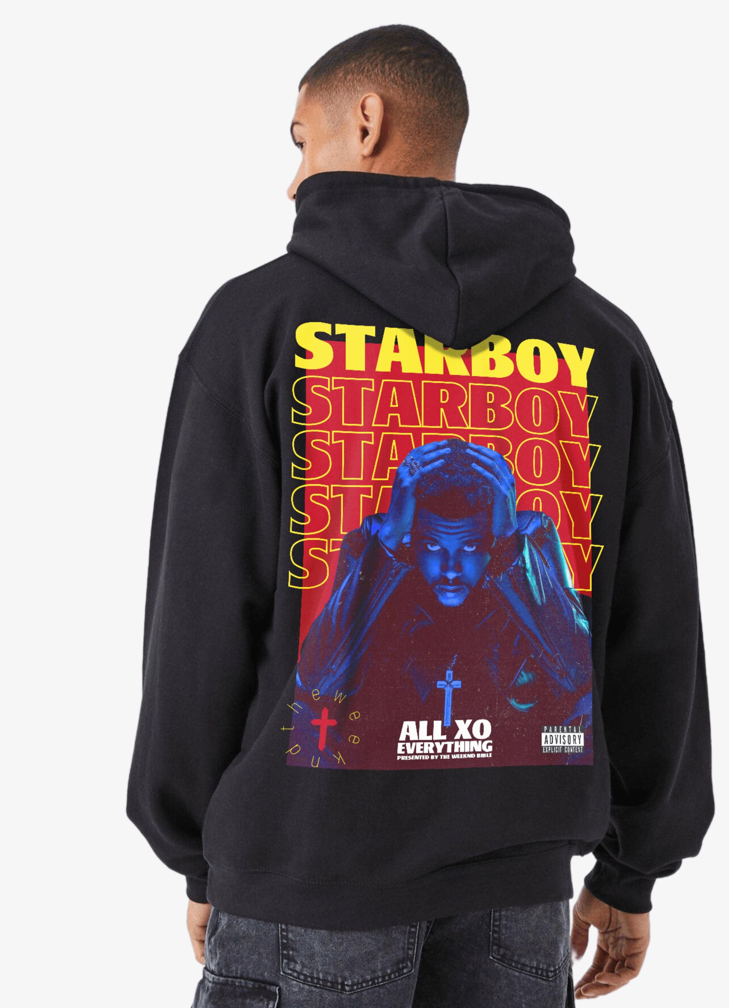 Weeknd Starboy Back Hoodie