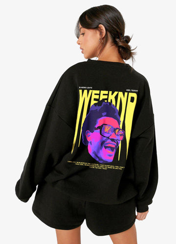 The Weeknd Unisex Back Sweatshirt