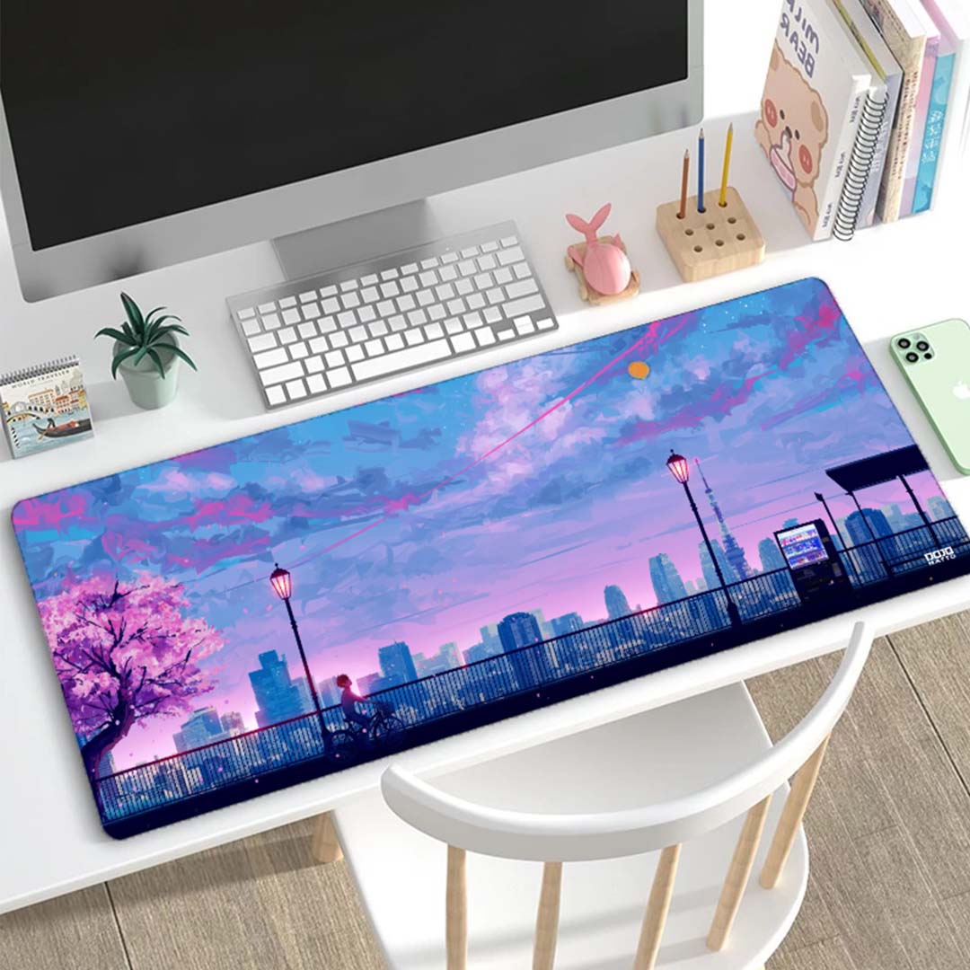 Japanese illustration Deskmat