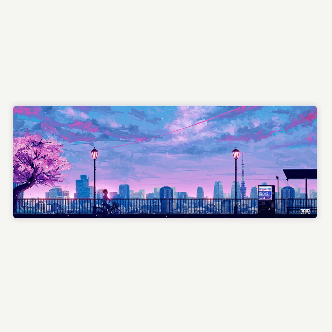 Japanese illustration Deskmat