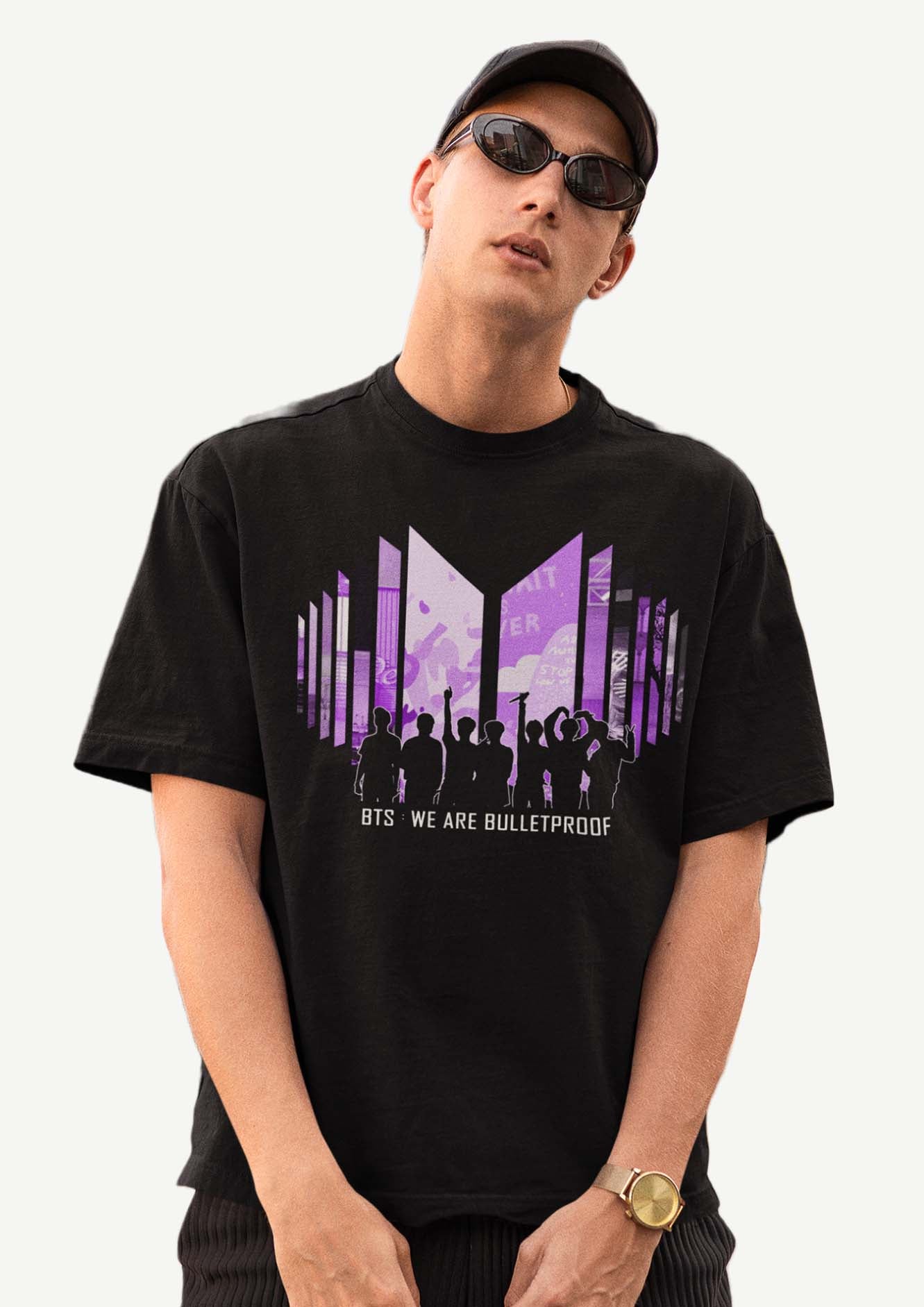 BTS WRB Purple Unisex Tshirt