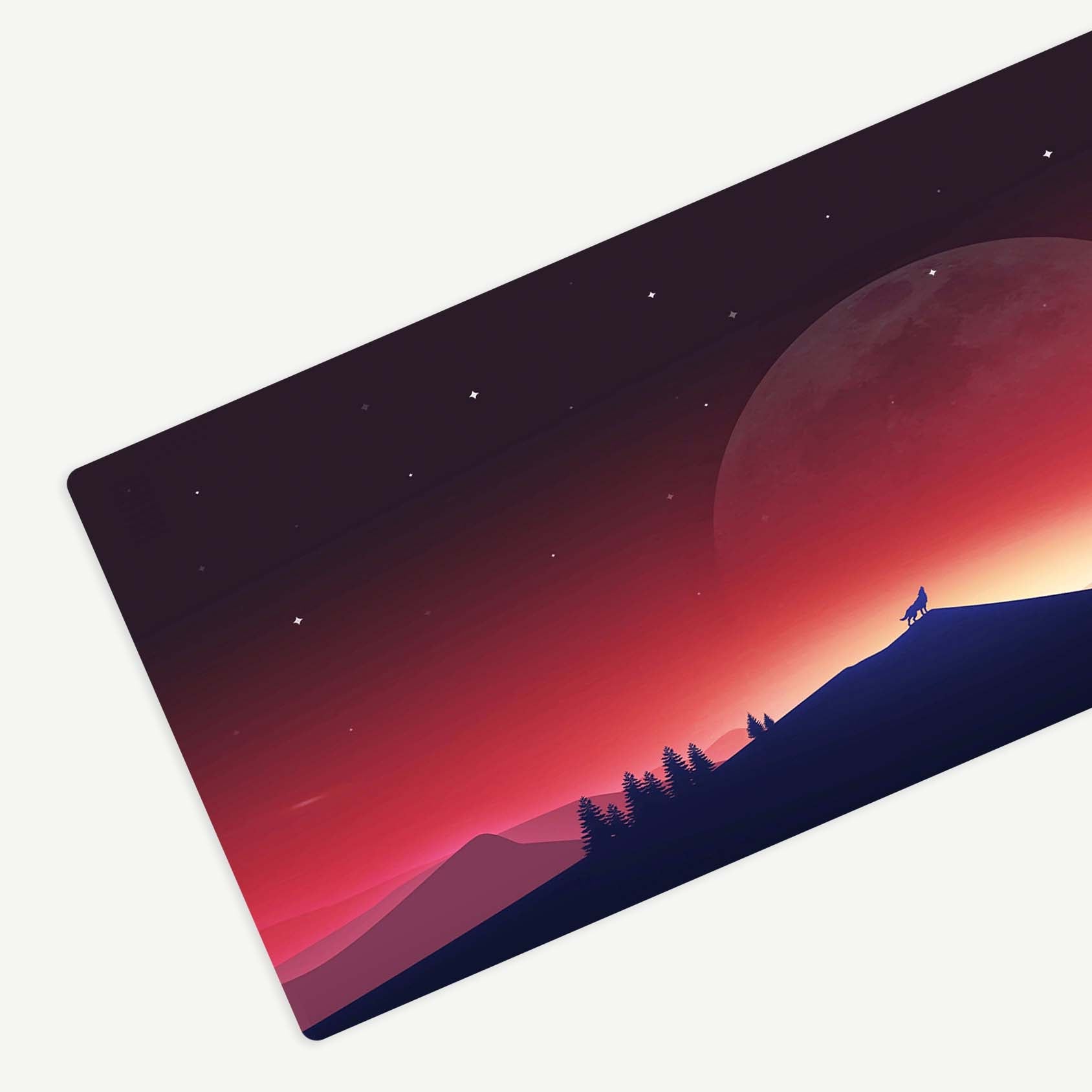 Minimalist Sunset Deskmat