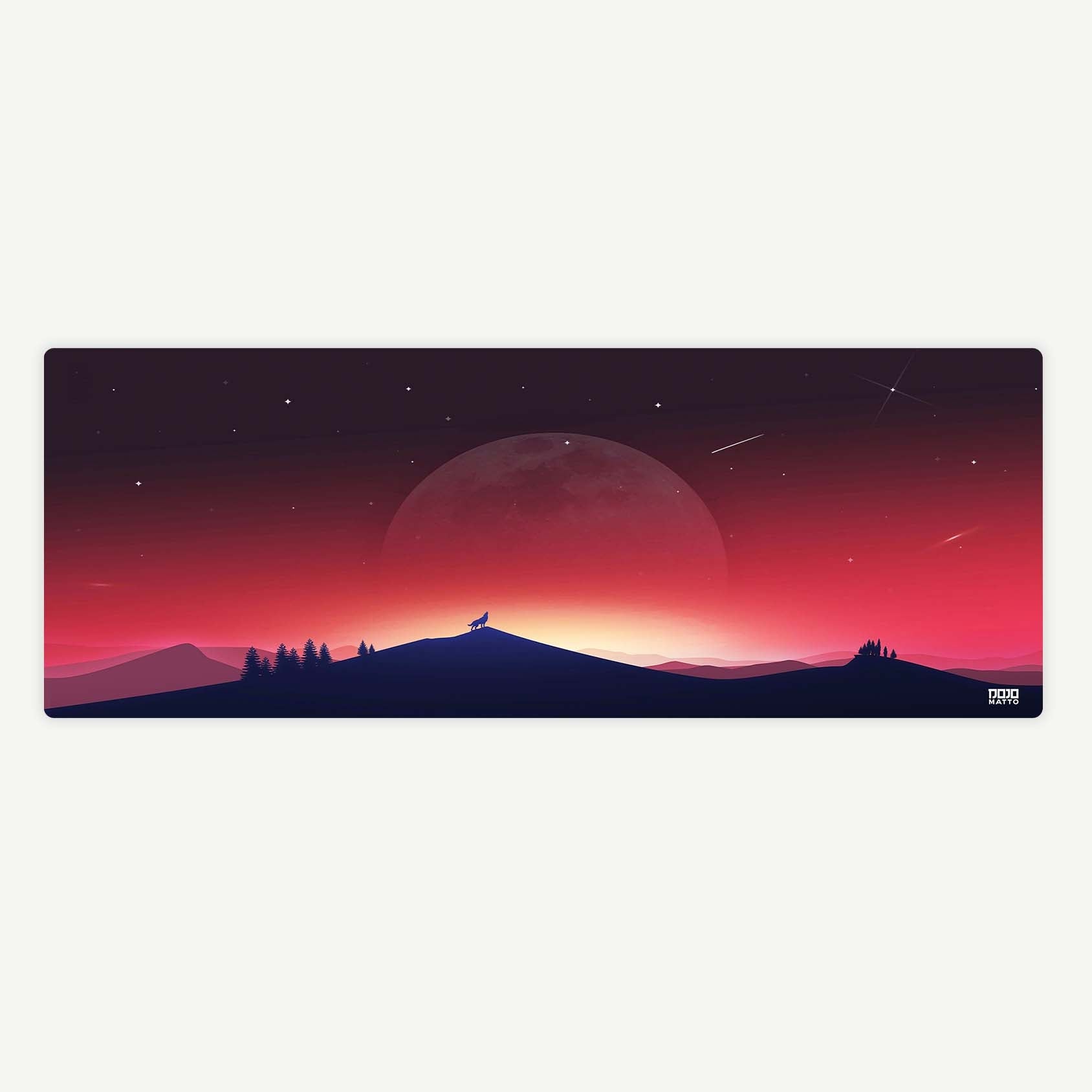 Minimalist Sunset Deskmat