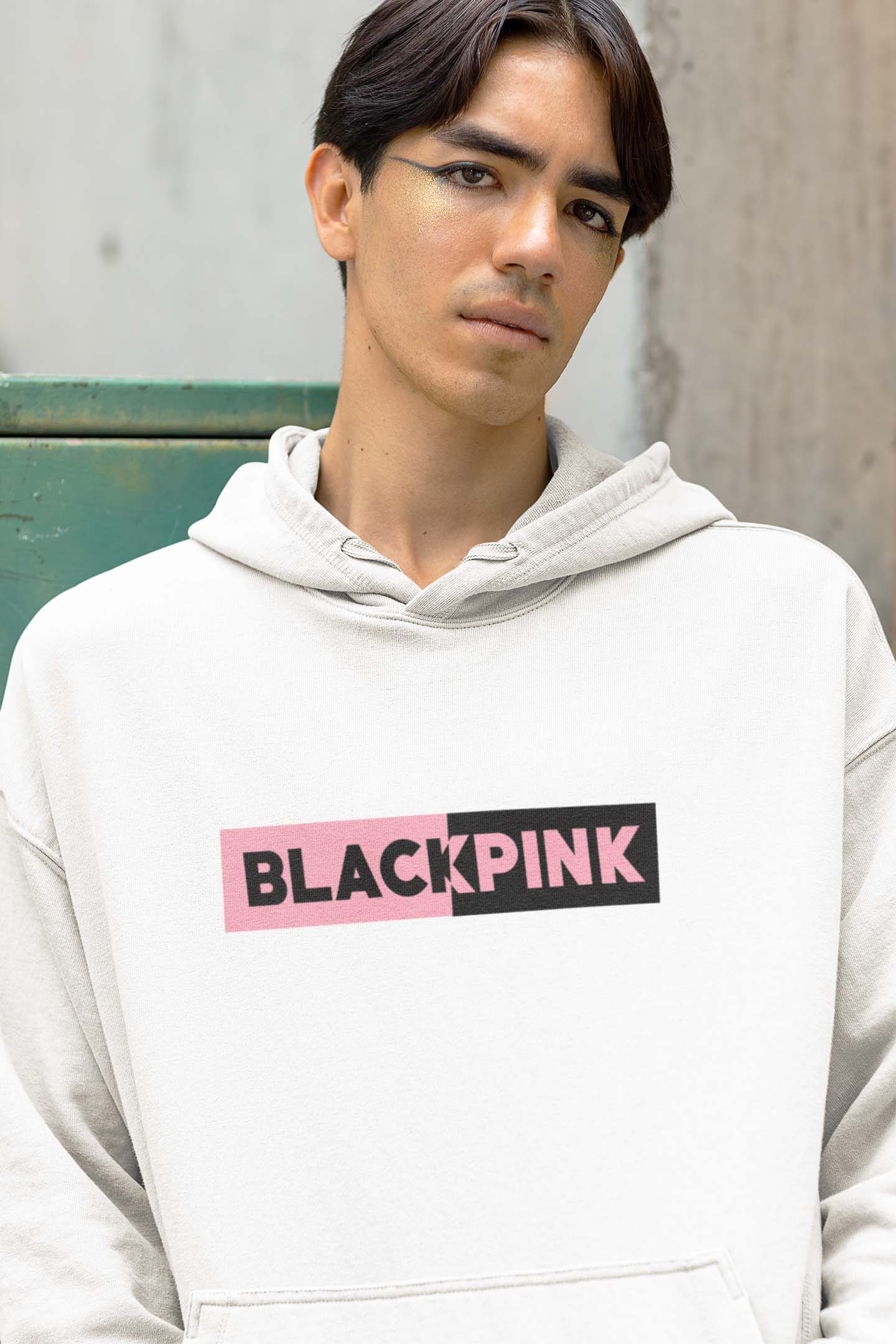 BLACKPINK Half Logo Unisex hoodie