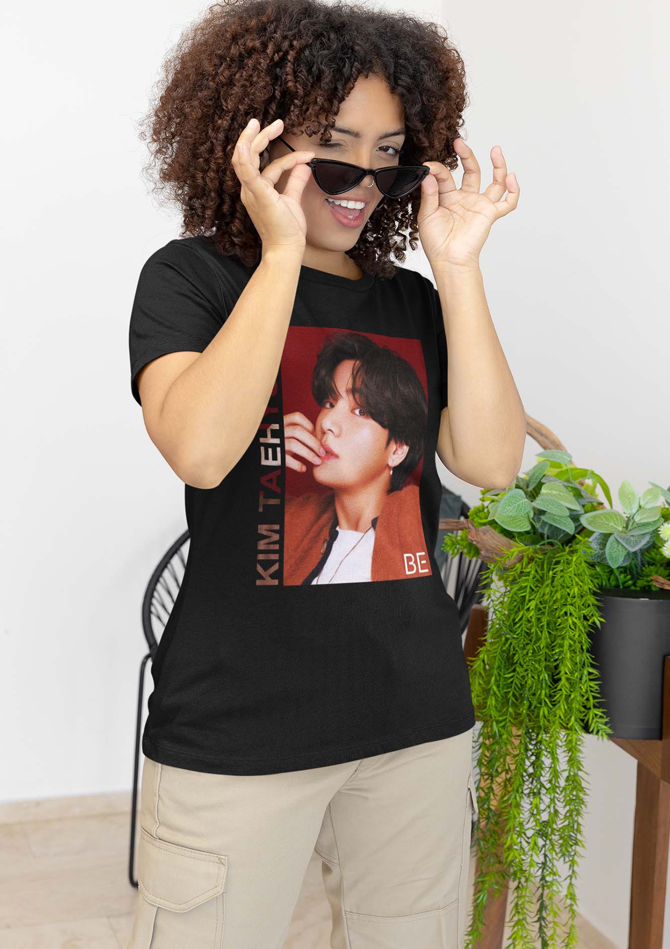 BTS Be Portrait Black Tshirt