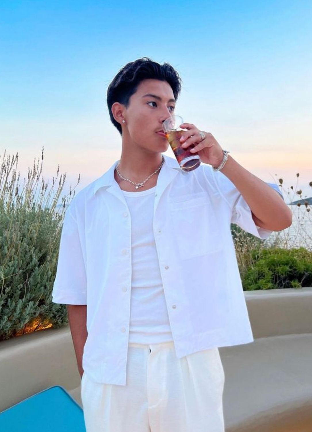 Need Money For Porsche White Oversized Shirt