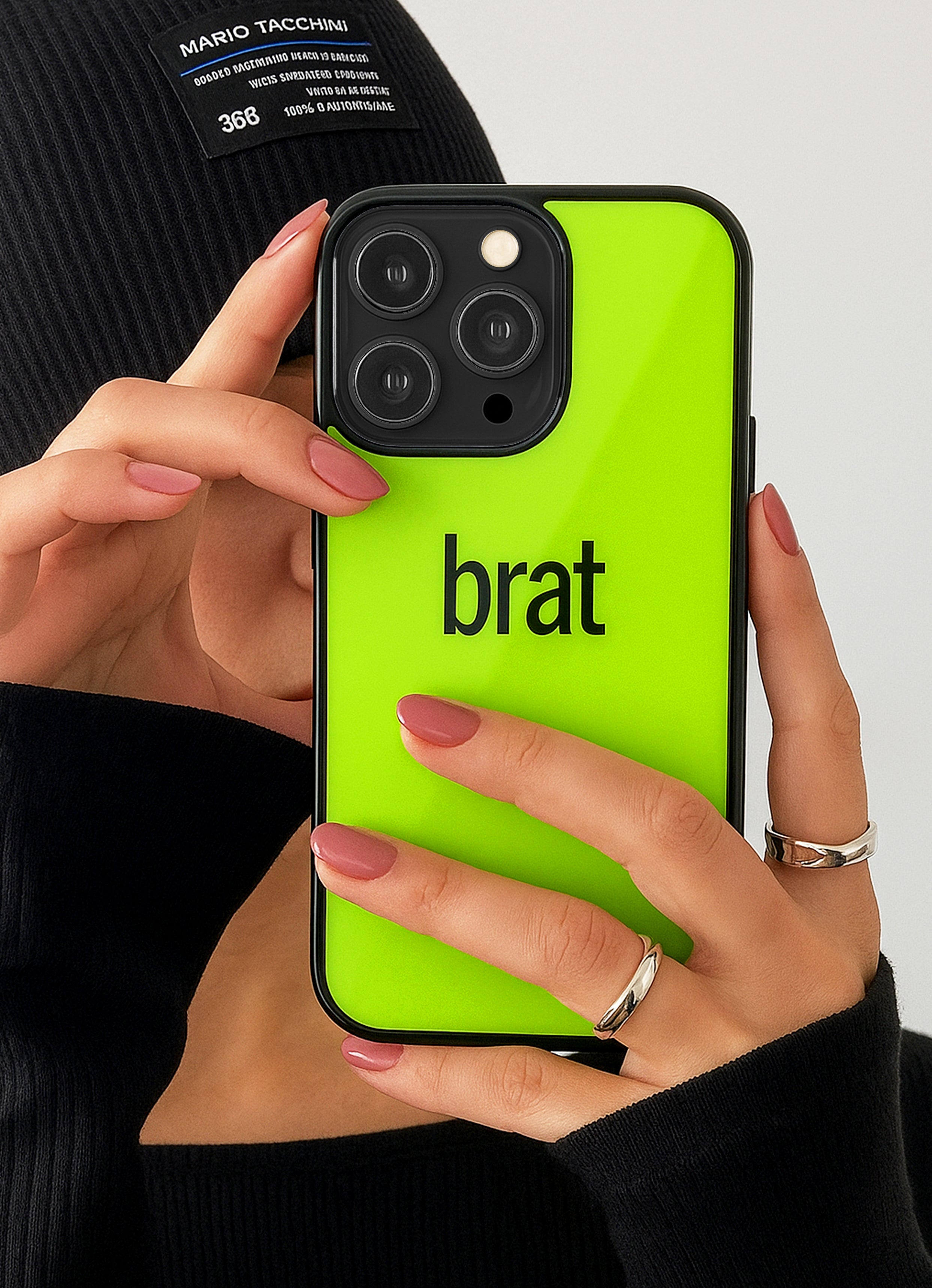 Brat Iphone Glass Case