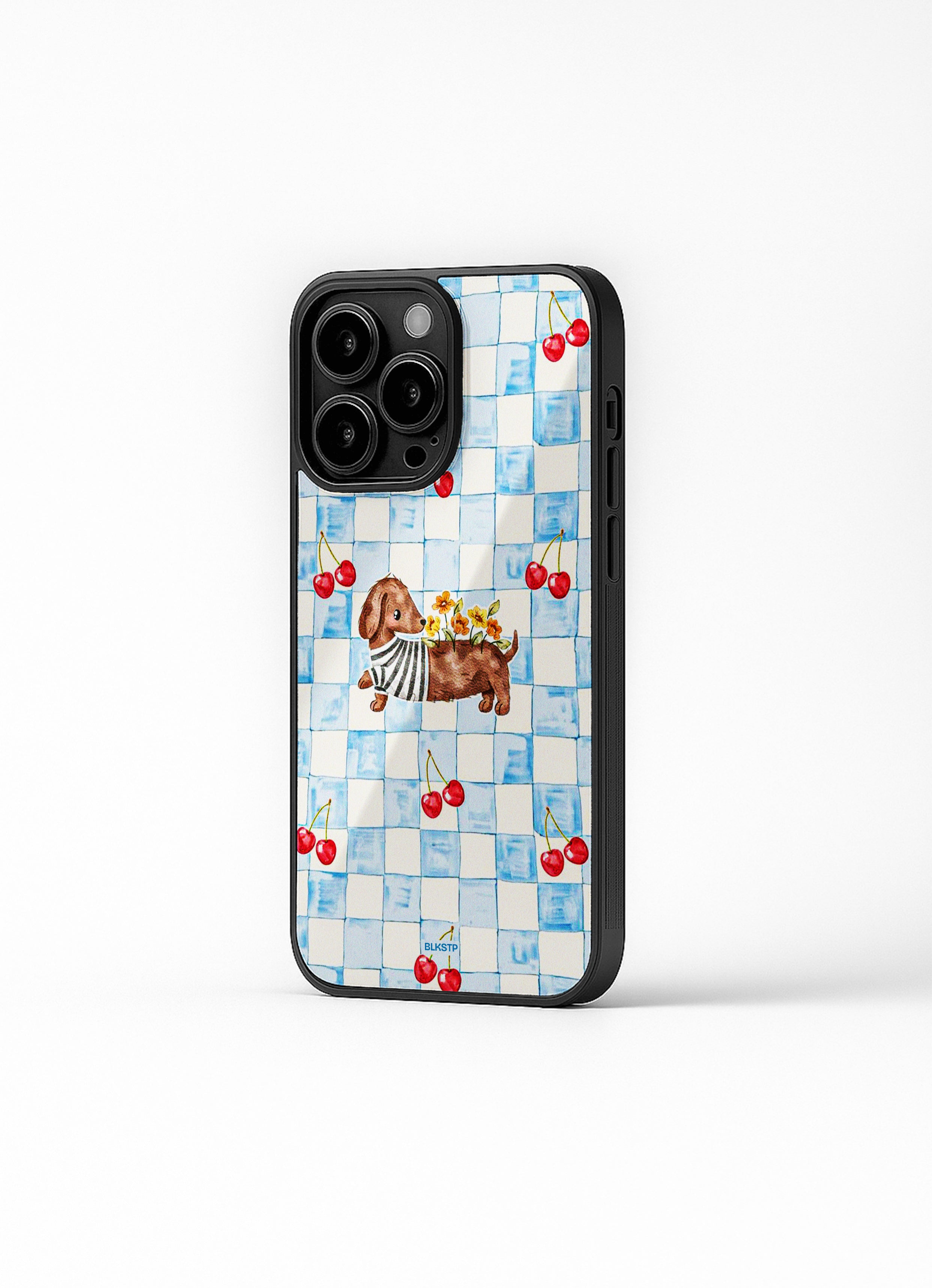 Cherry Pup iPhone Case