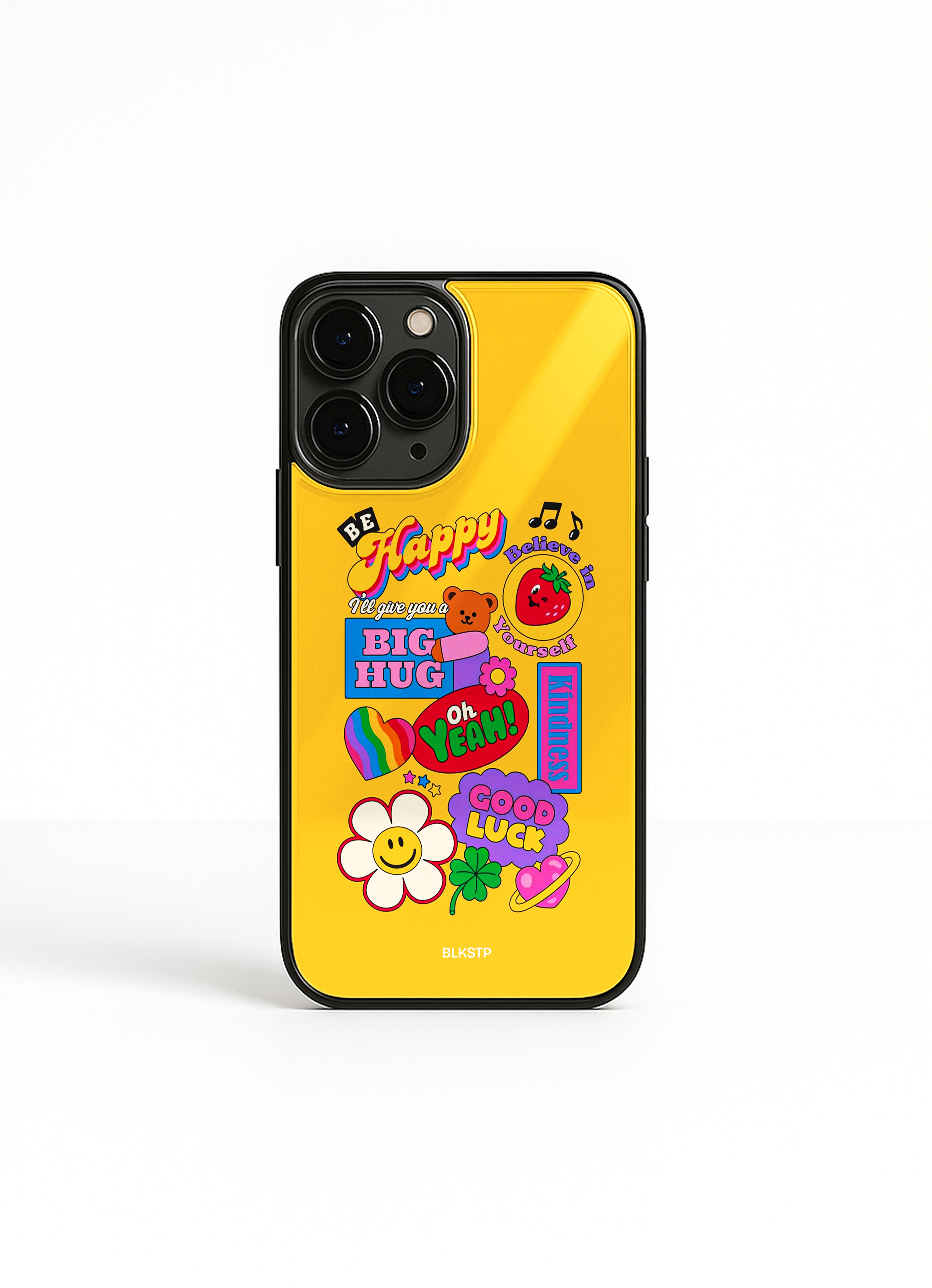 Be happy iPhone Case
