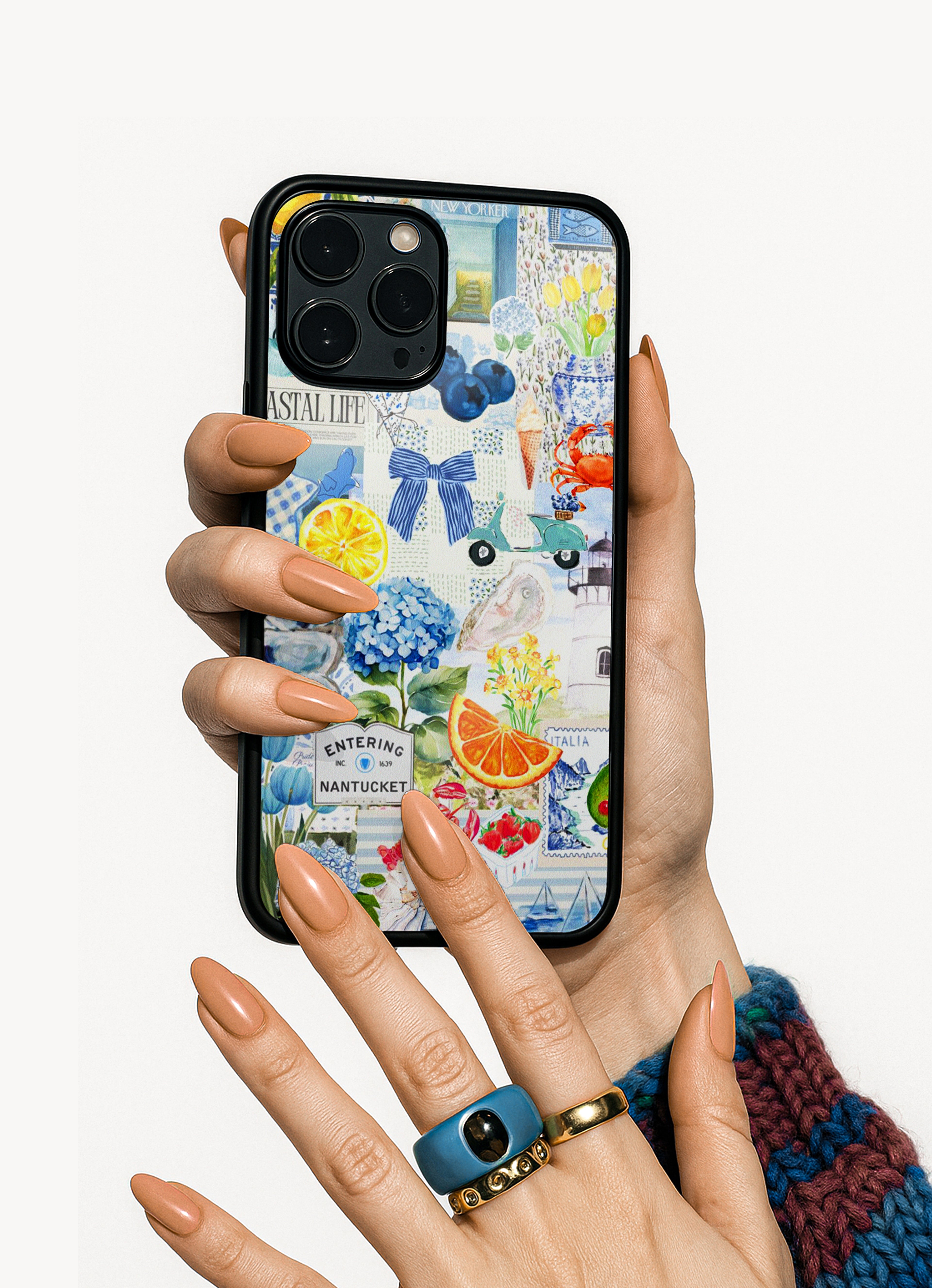 Blue Summer iPhone case